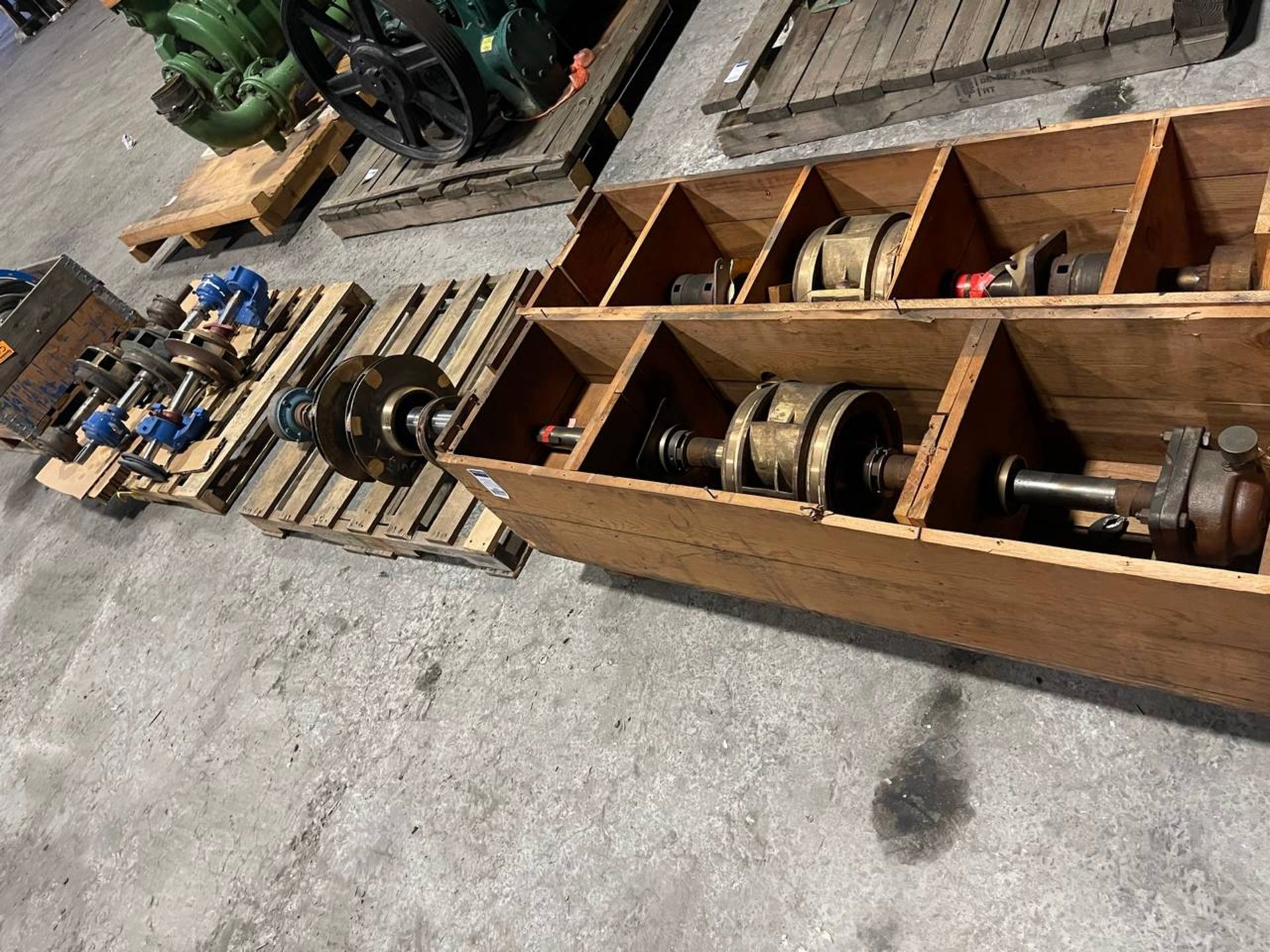 LOT OF (6) PUMP INTERNAL PARTS