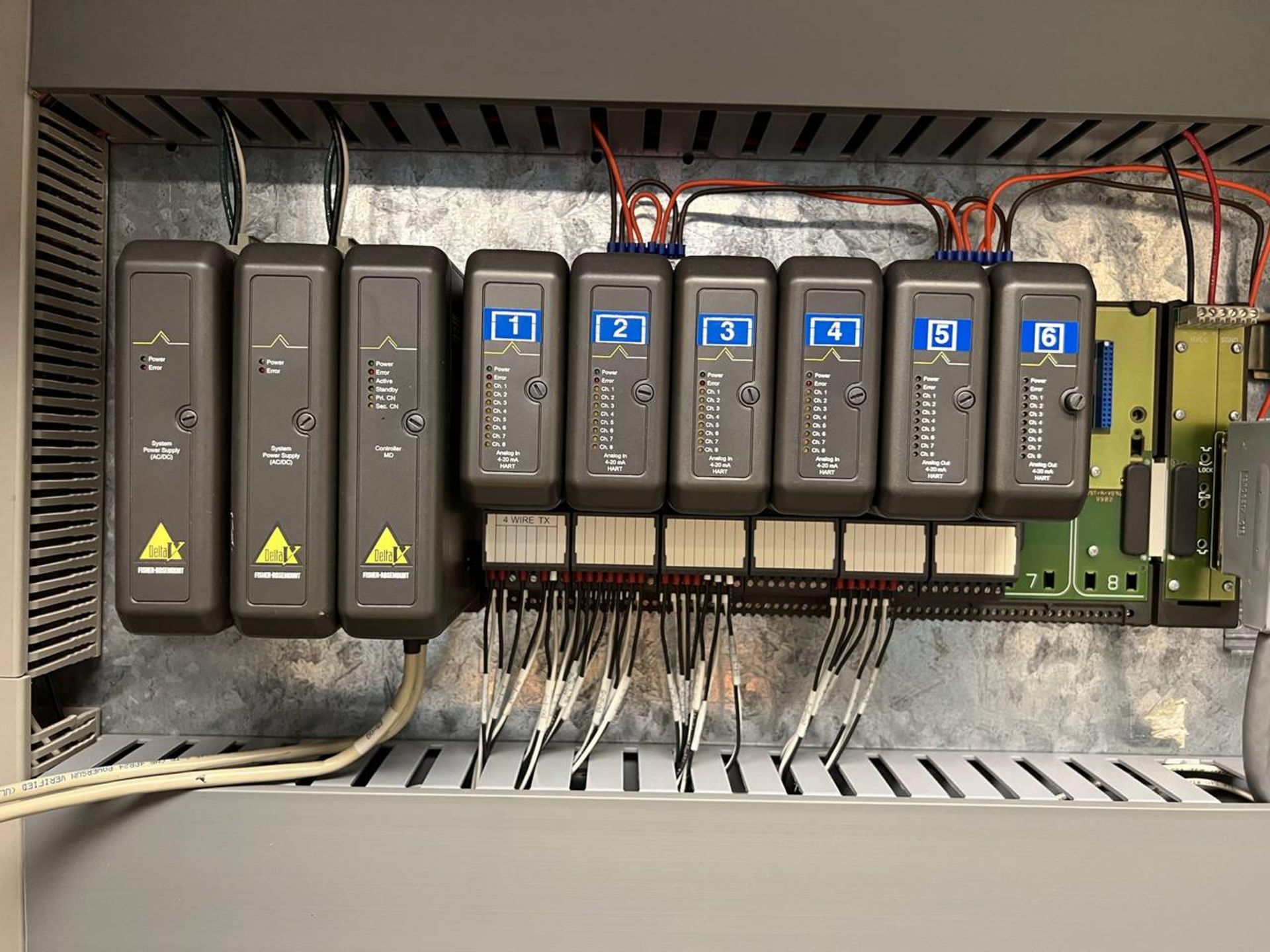 FISHER-ROSEMOUNT DELTA V CONTROLS IN CABINET - Image 2 of 5