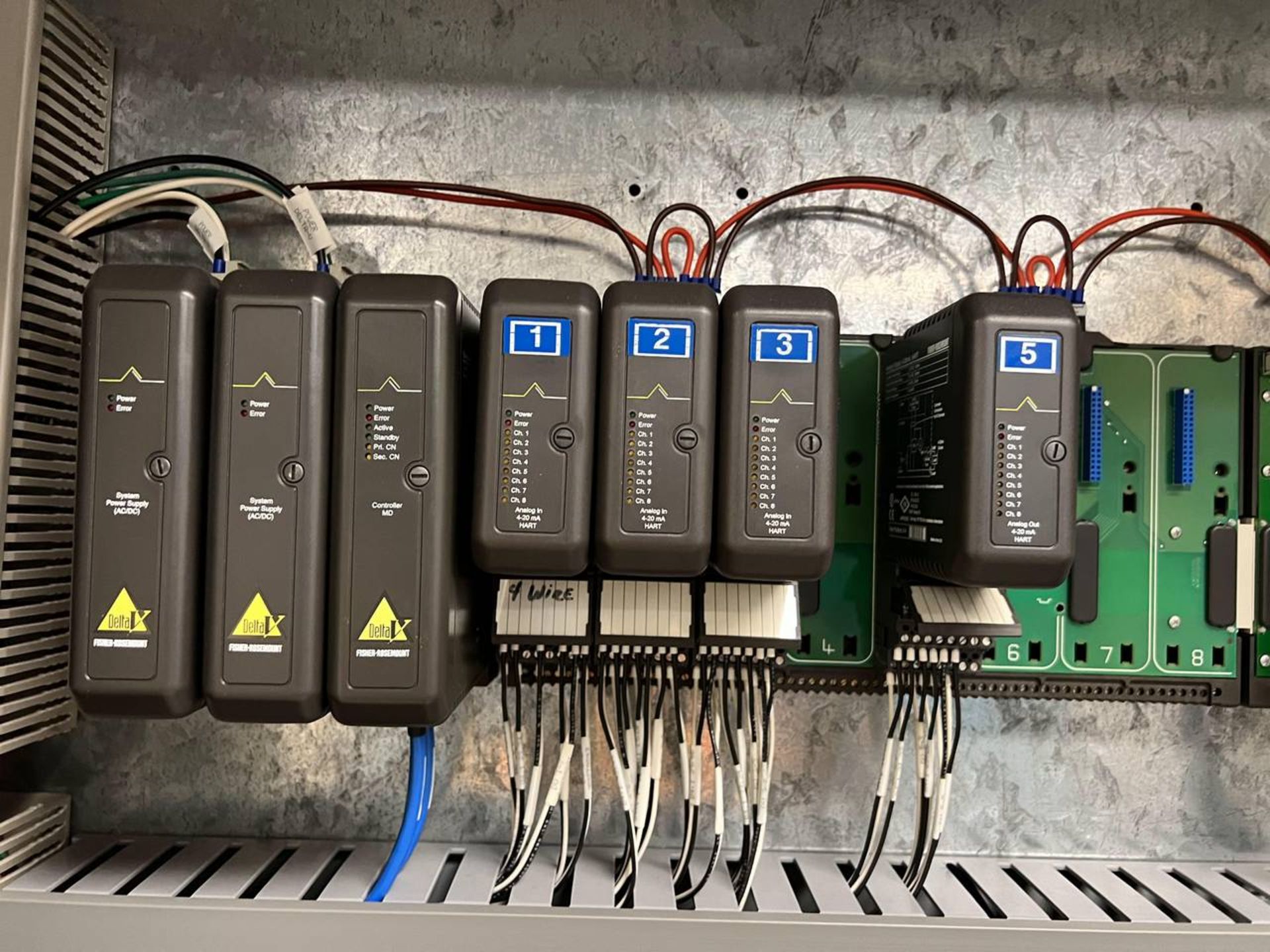 FISHER-ROSEMOUNT DELTA V CONTROLS IN CABINET - Image 2 of 5