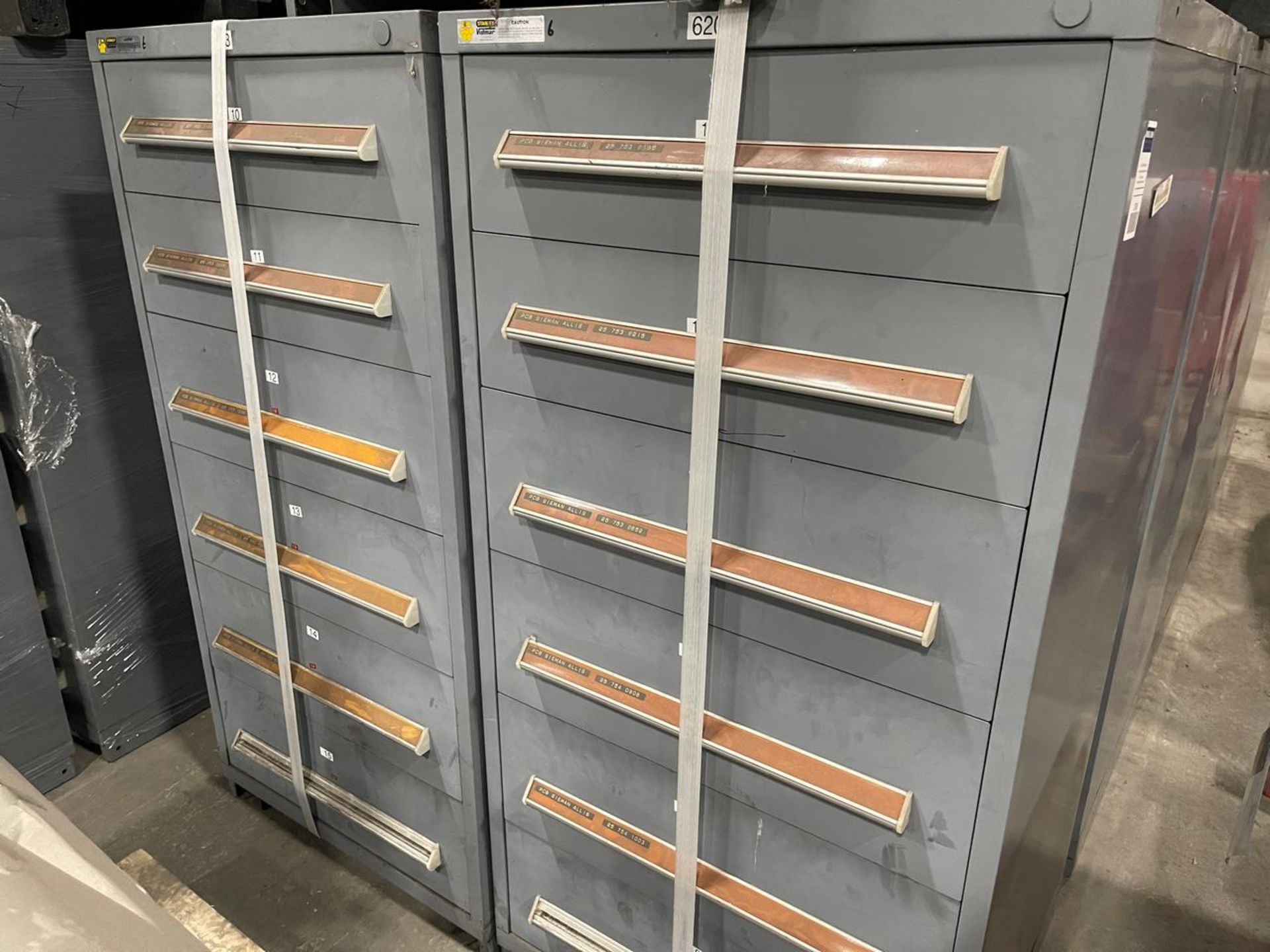 STANLEY VIDMAR (10) 6 DRAWER CABINETS