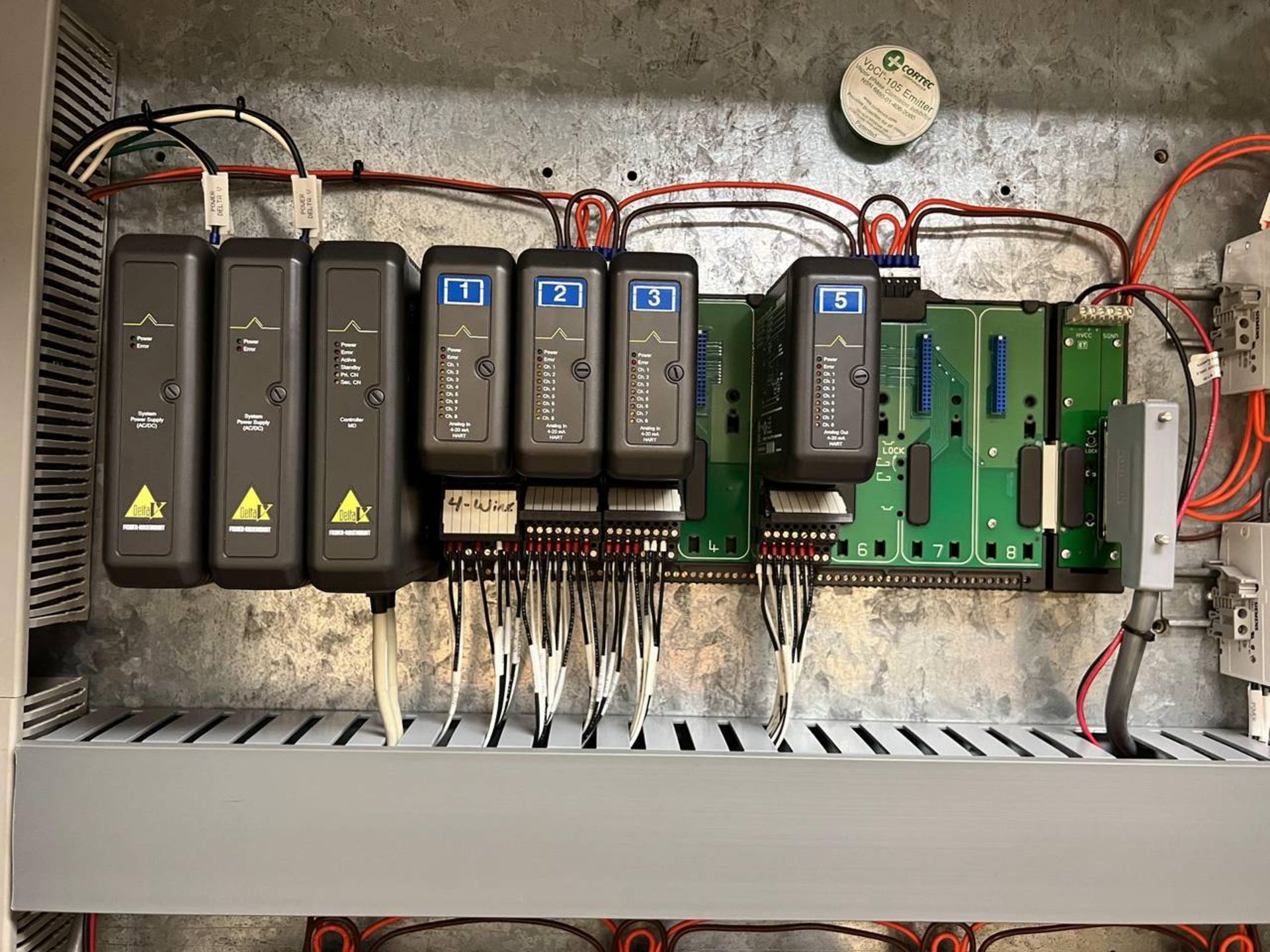 FISHER-ROSEMOUNT DELTA V CONTROLS IN CABINET - Image 2 of 5