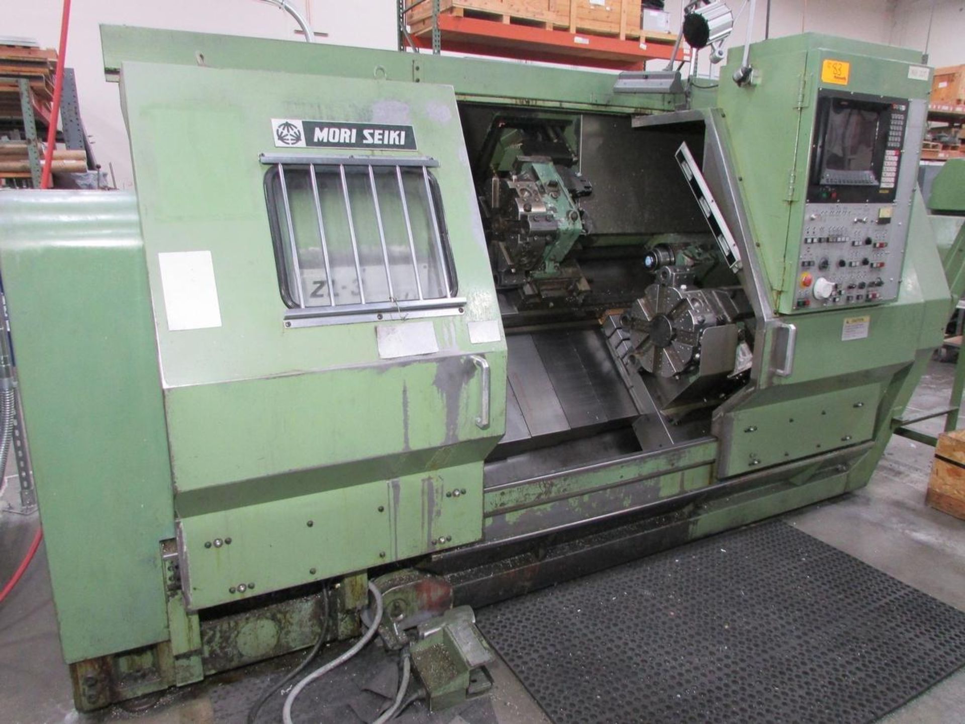 Mori Seiki ZL-3A Twin Turret CNC Turning Center - Image 3 of 22