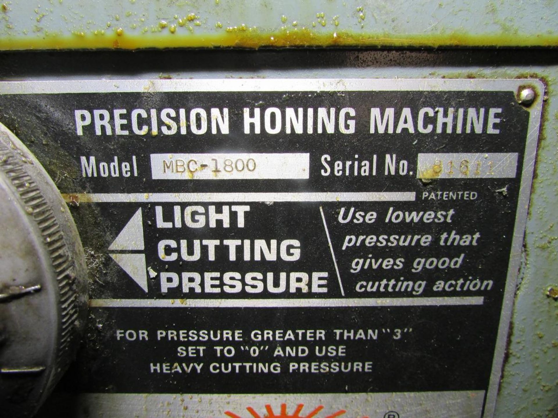 Sunnen MBC-1800 Precision Honing Machine - Image 15 of 15