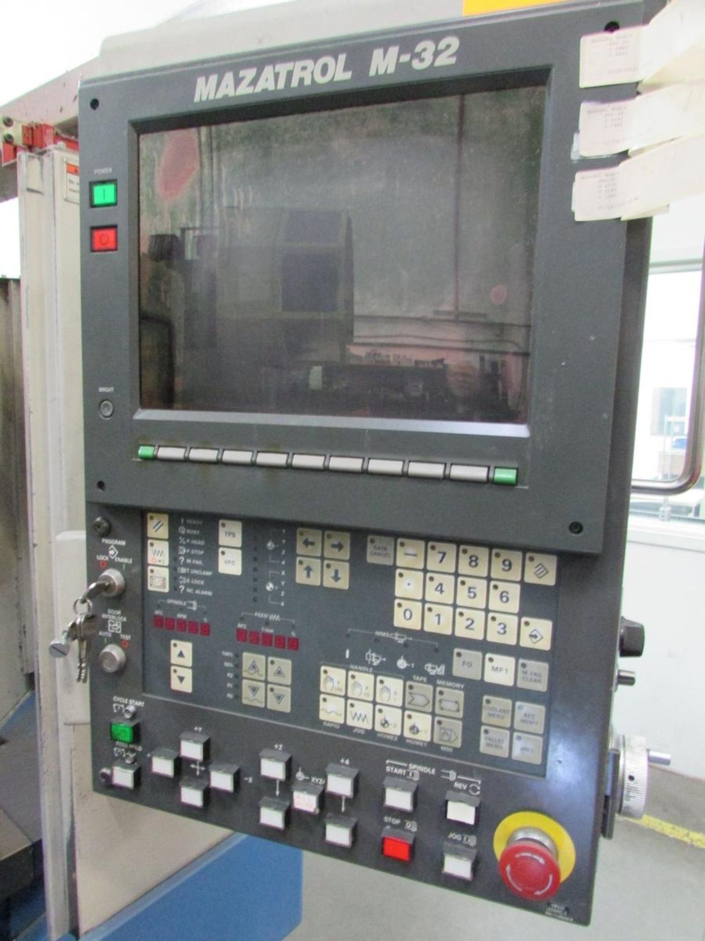 1992 Mazak Mazatech V-414 3-Axis CNC Vertical Maching Center - Image 11 of 21