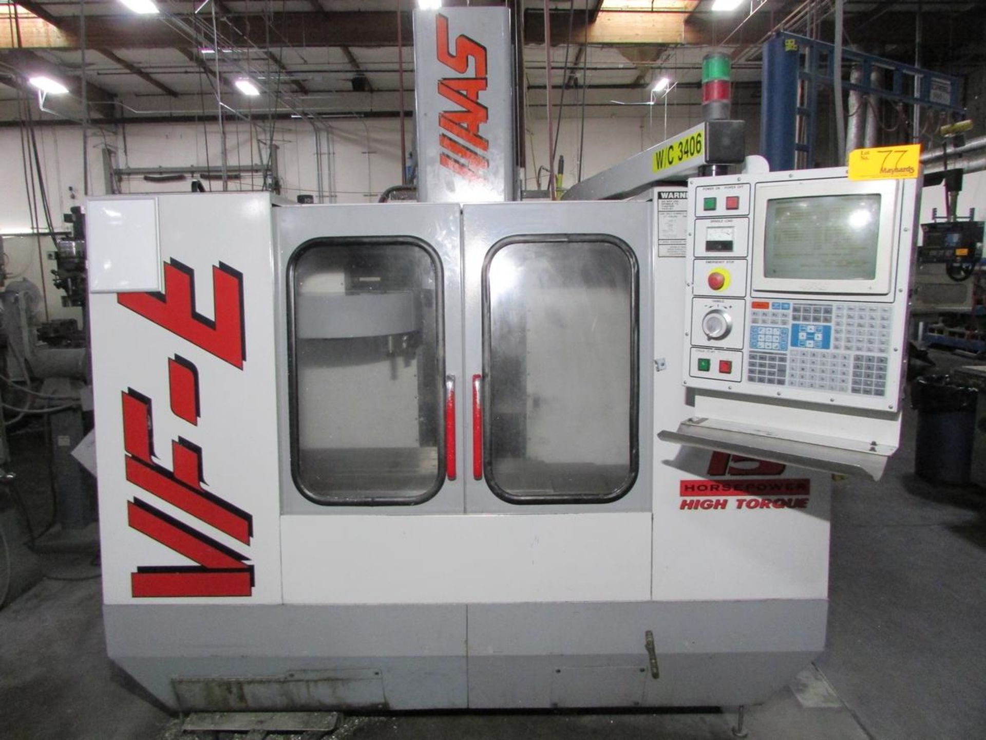 1998 Haas VF-EXT 3-Axis CNC Vertical Maching Center - Image 2 of 24