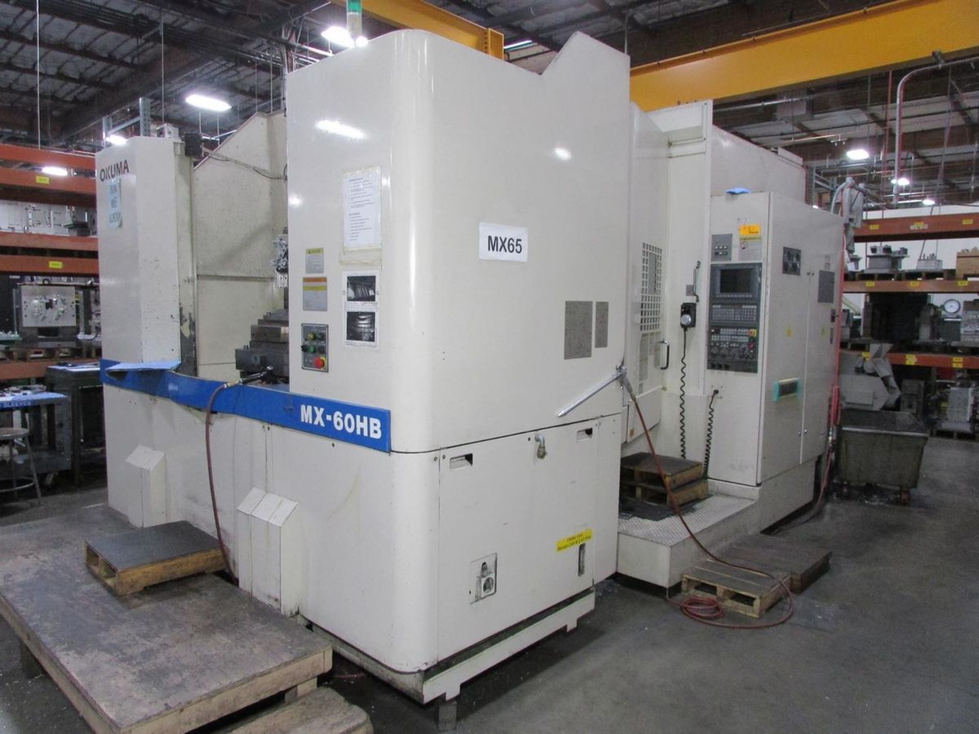 Okuma MX-60HB 4-Axis CNC Horizontal Machining Center