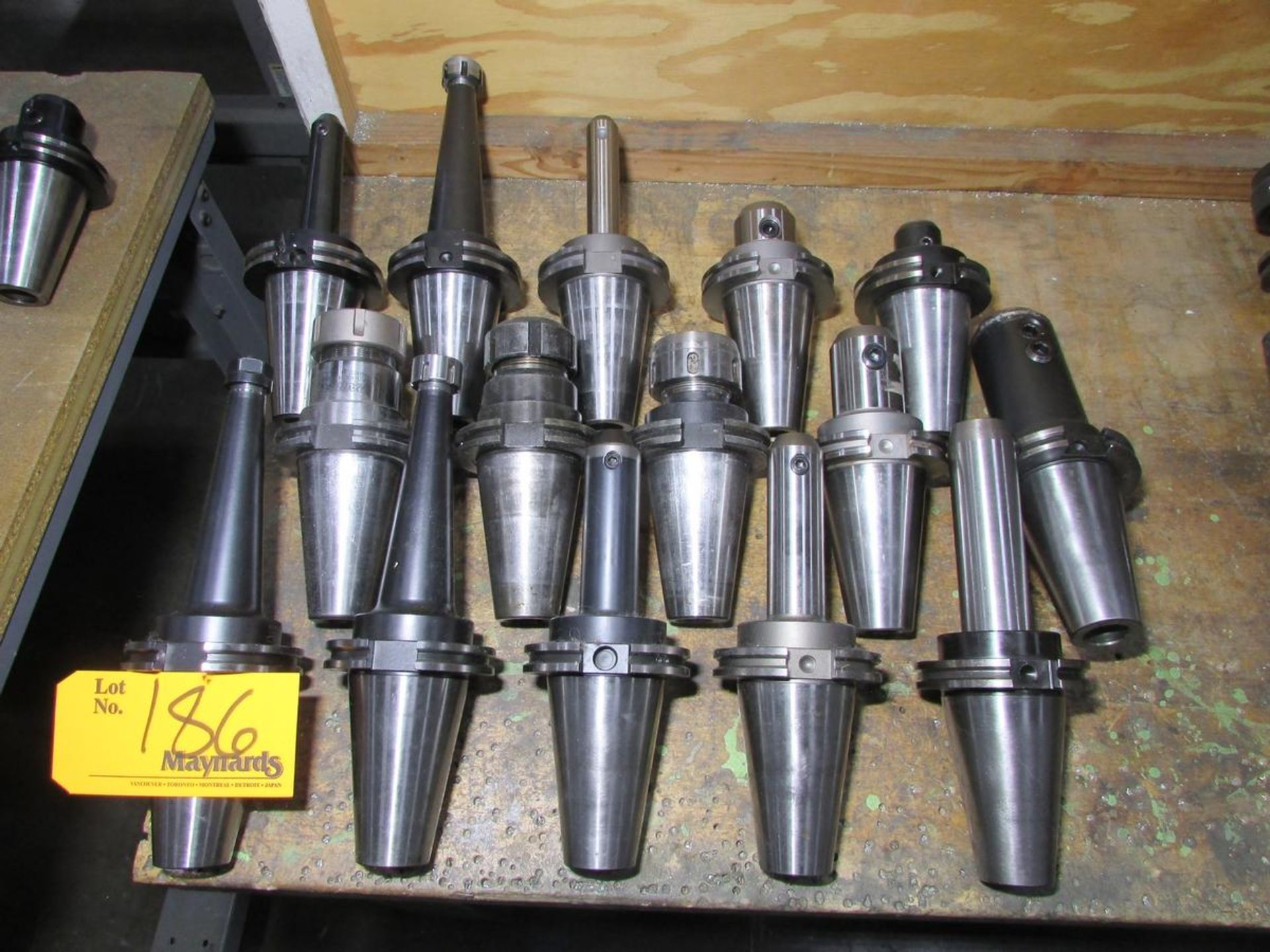 Assorted CAT 50 Taper Tool Holders