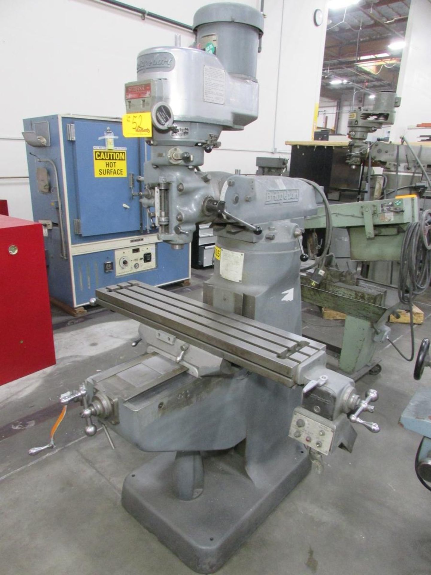 Bridgeport Series 1 Vertical Milling Machine - Image 3 of 14