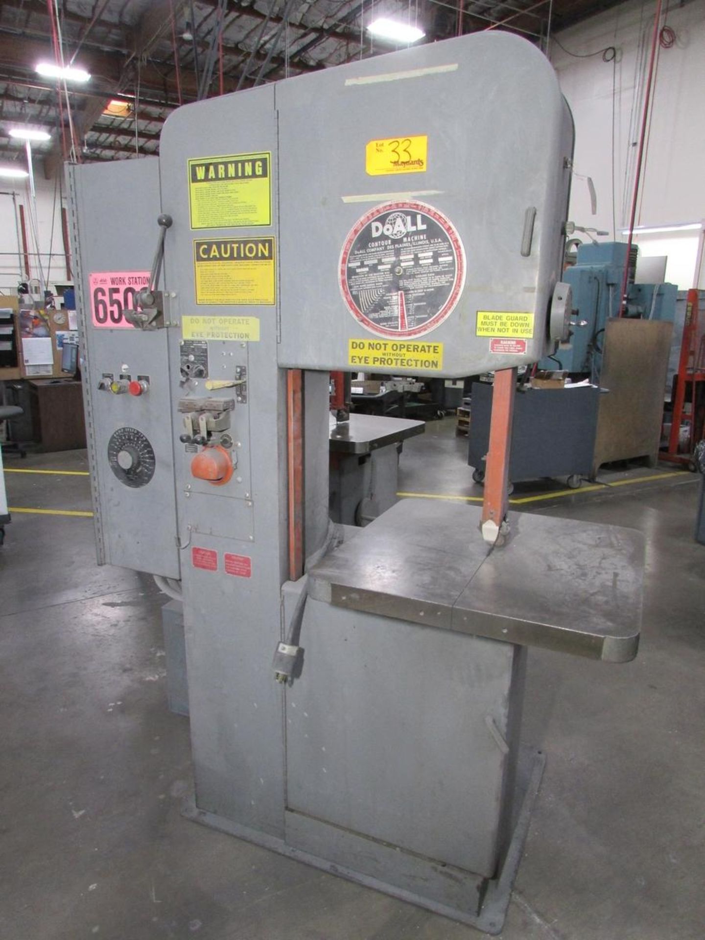 DoAll 2013-20 Vertical Bandsaw