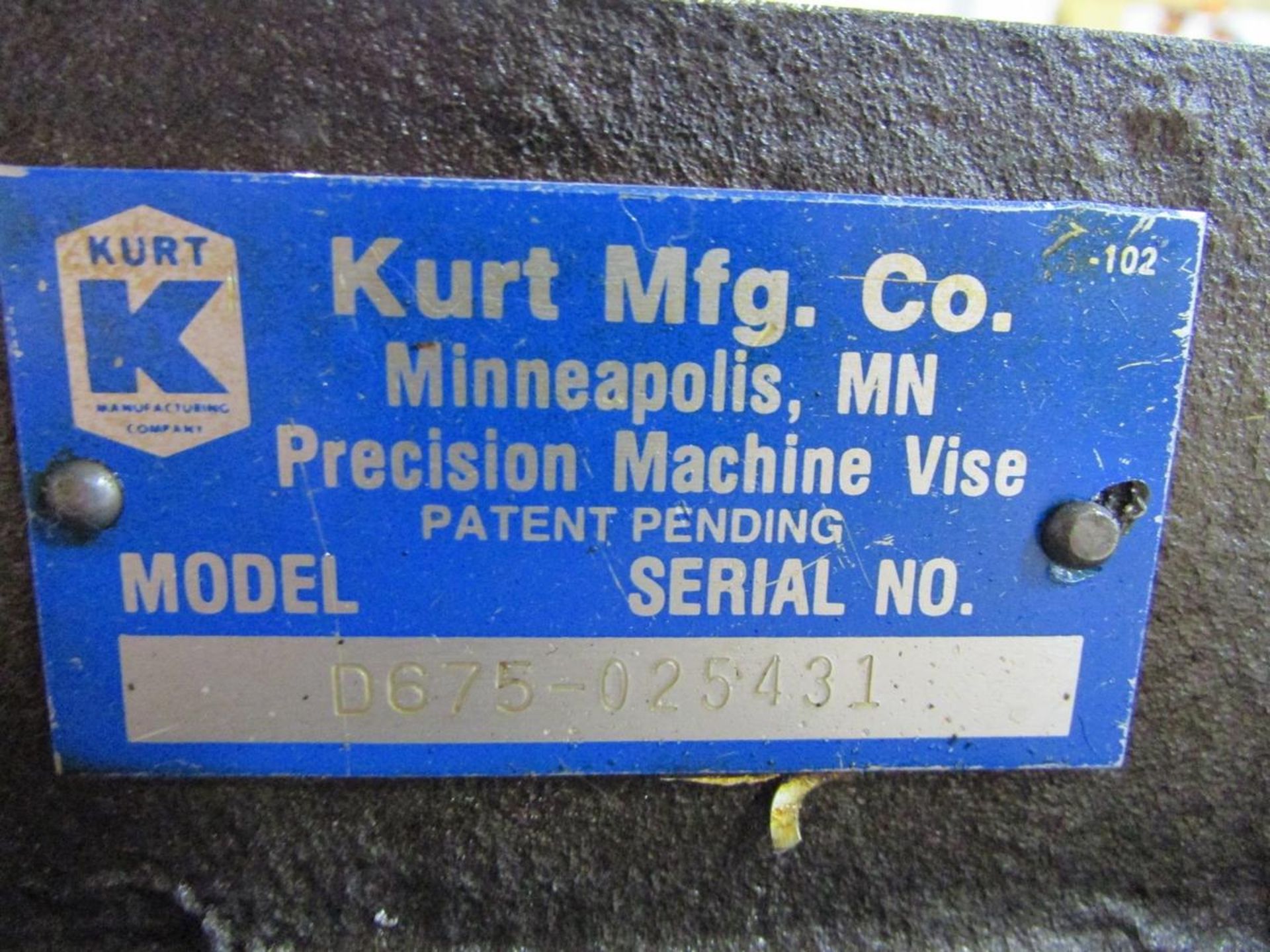 Kurt D675 6" Machine Vise - Image 5 of 5