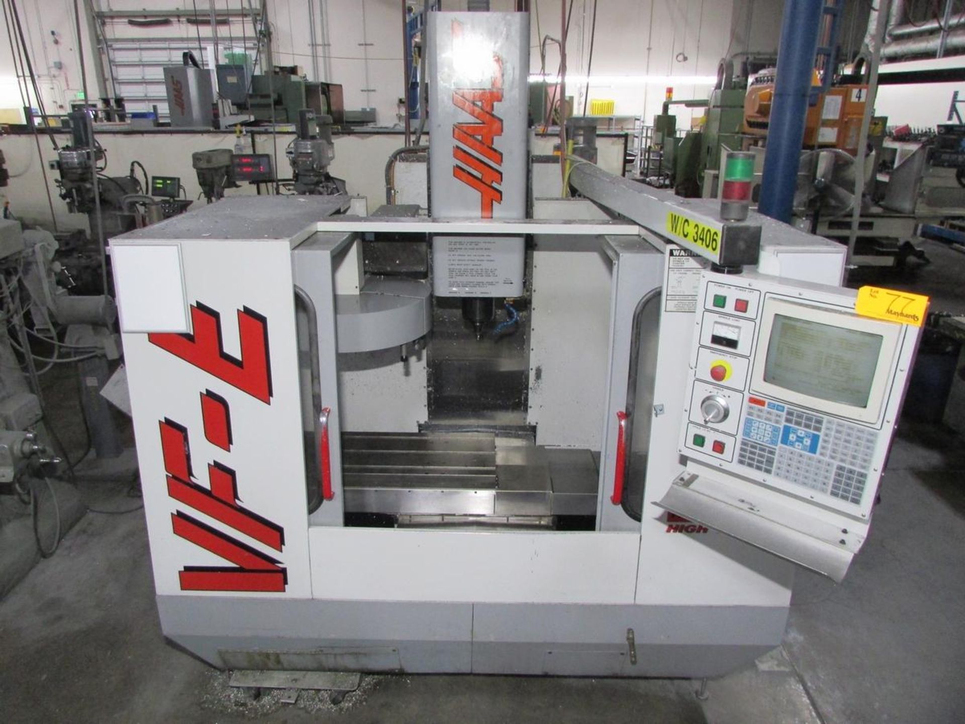 1998 Haas VF-EXT 3-Axis CNC Vertical Maching Center - Image 4 of 24