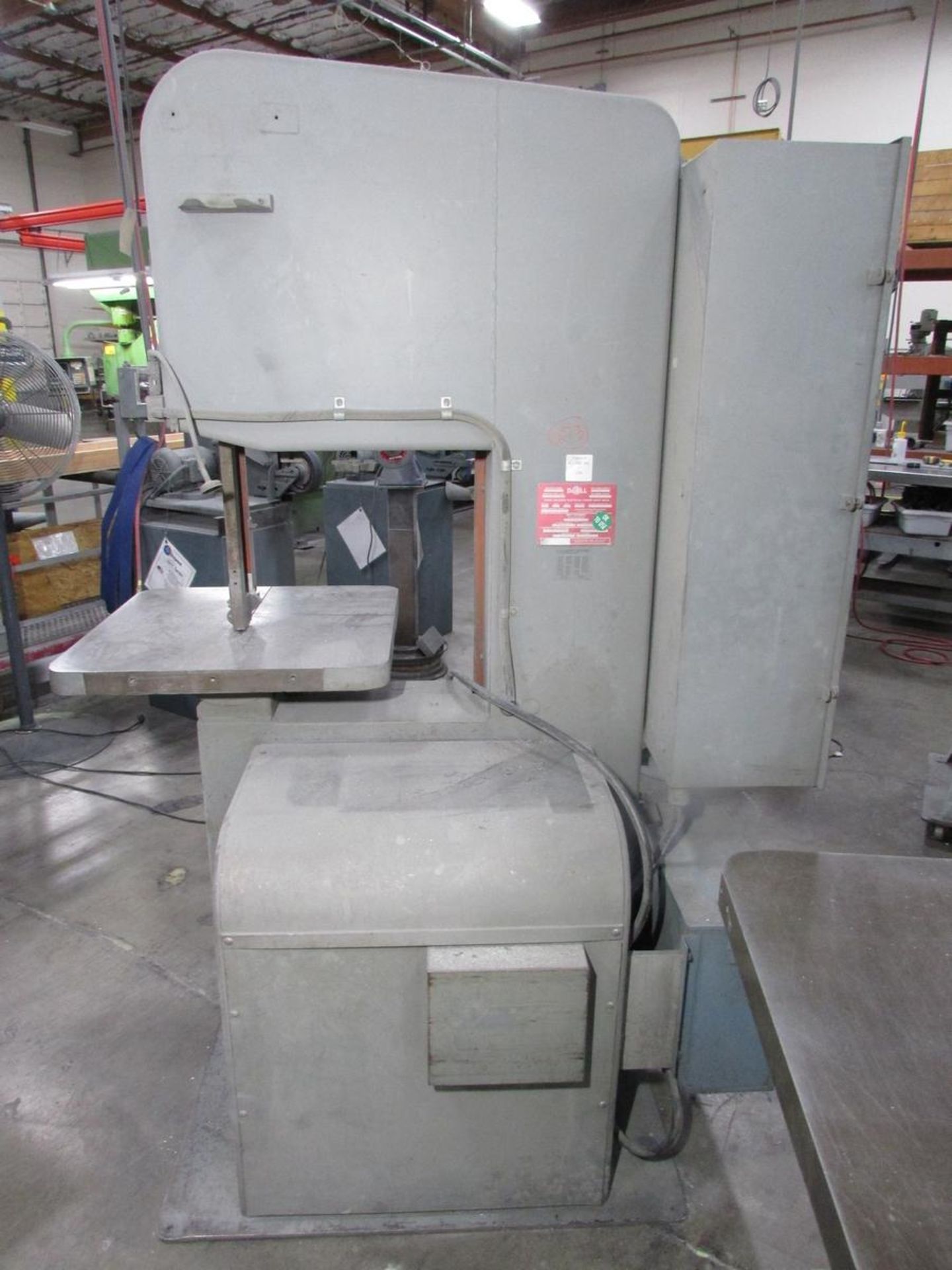 DoAll 2013-20 Vertical Bandsaw - Image 8 of 12