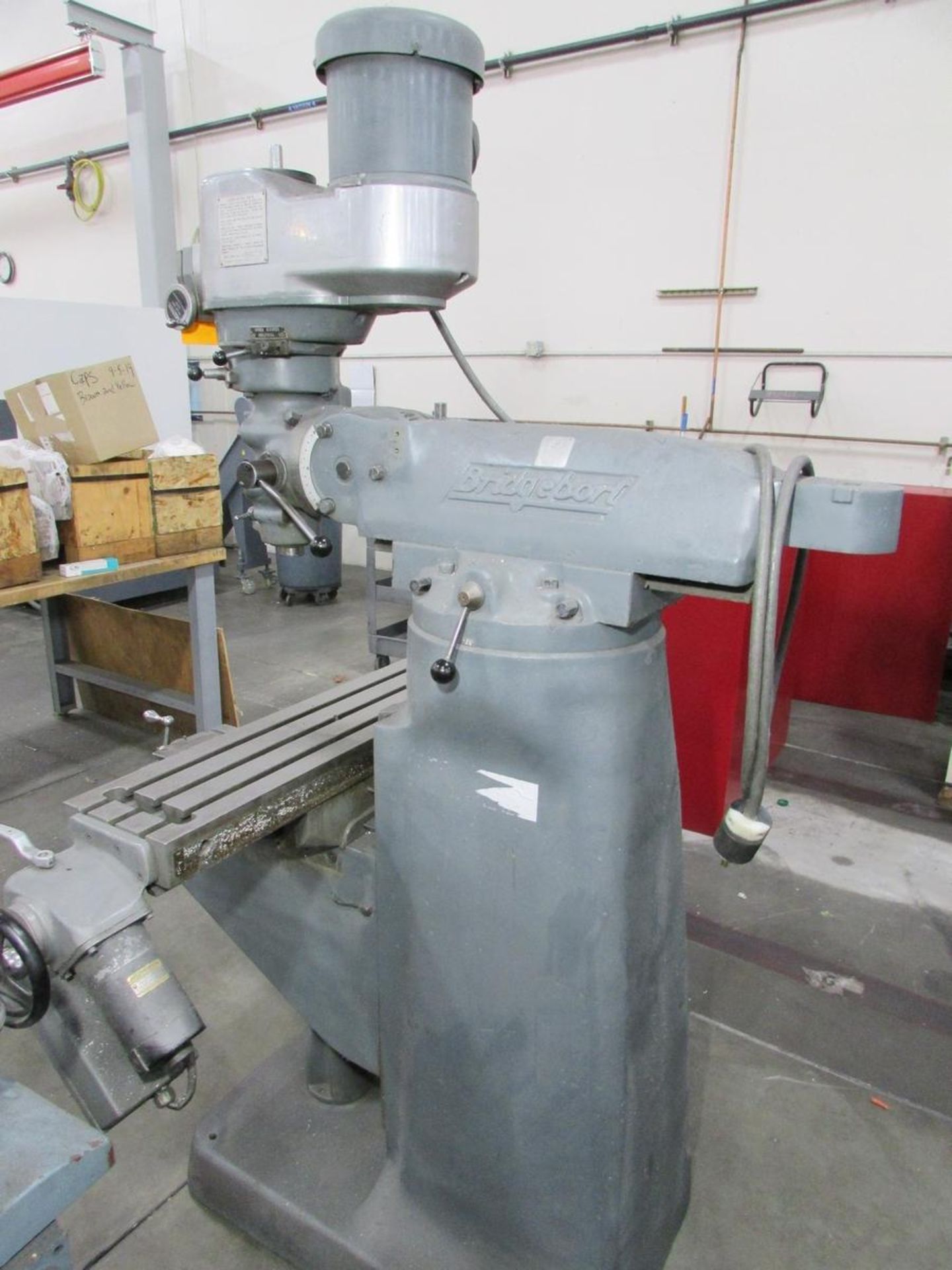 Bridgeport Series 1 Vertical Milling Machine - Image 5 of 14