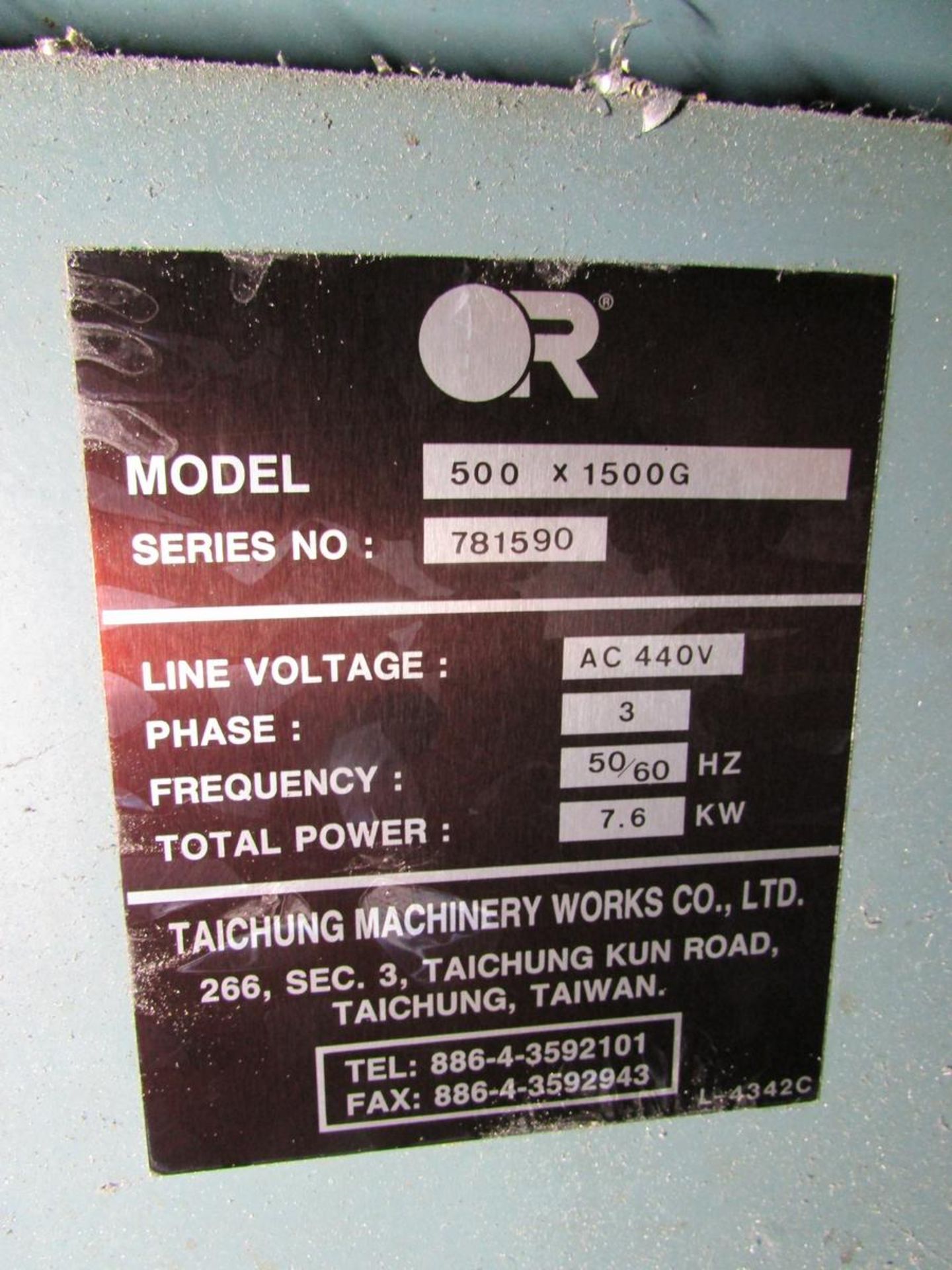 Fortune S2060 Engine Lathe - Image 17 of 18