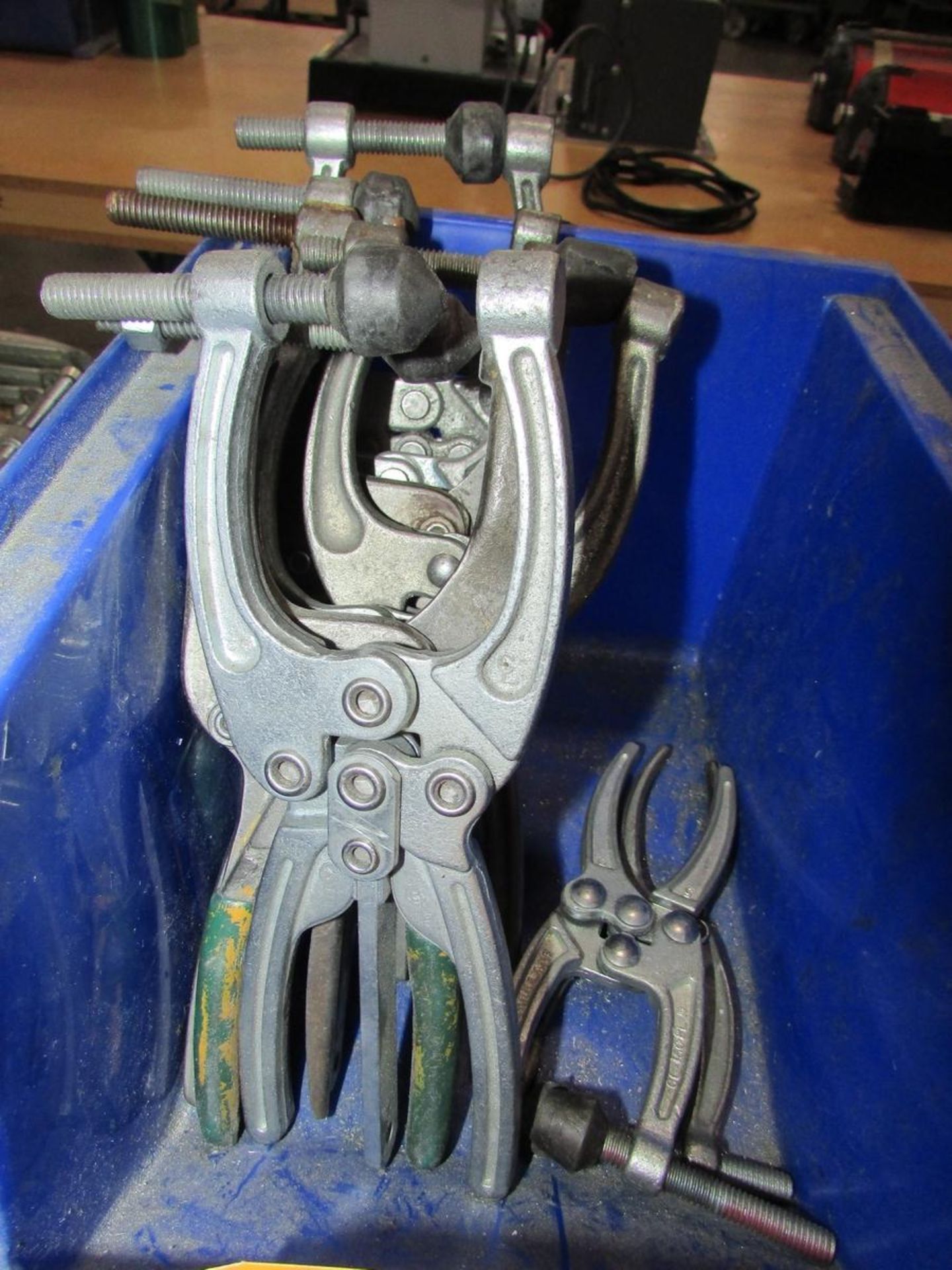 Lot of Plier Clamps & Spring Clamps - Image 2 of 3