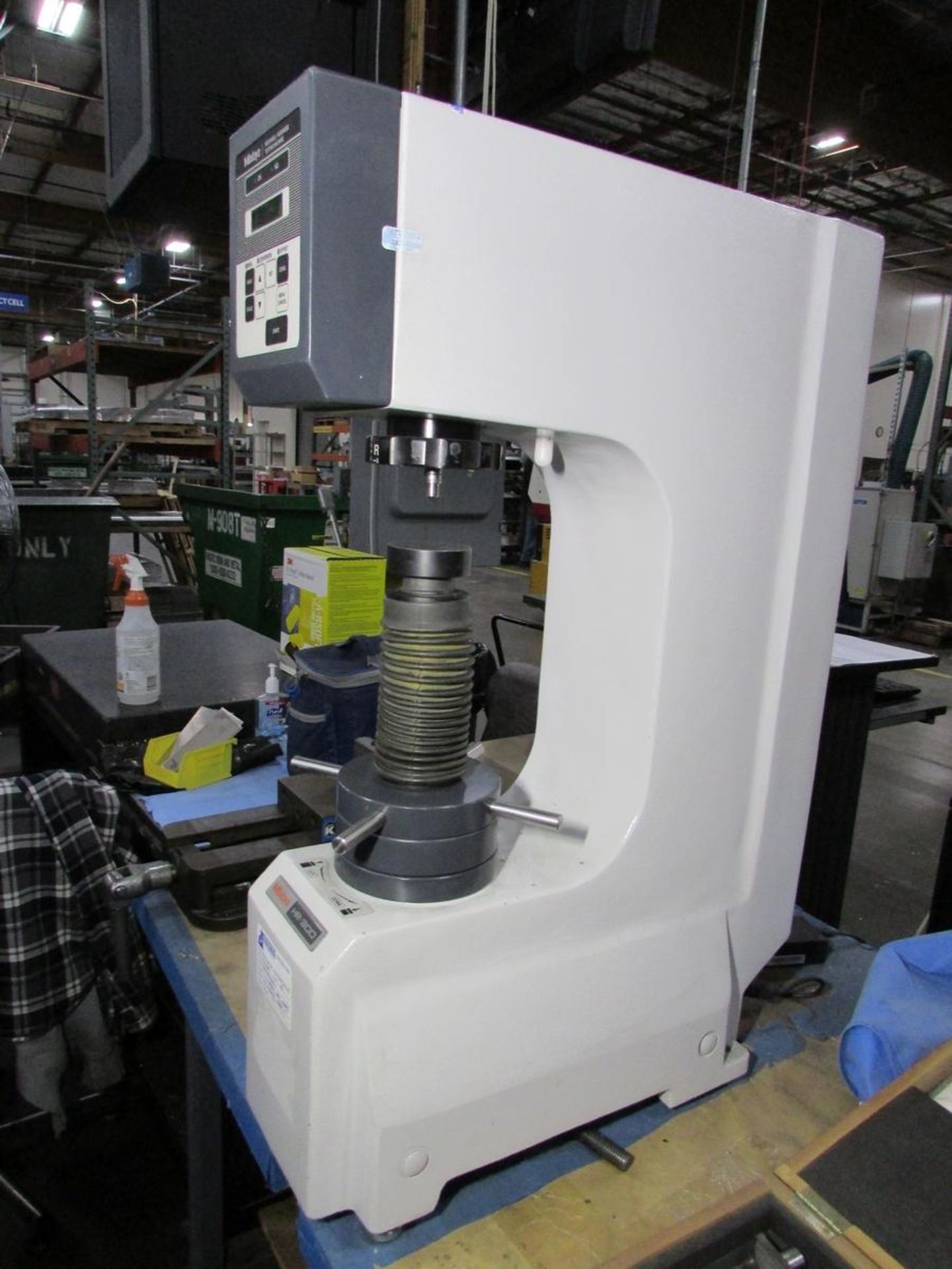 Mitutoyo HR-300 Benchtop Digital Rockwell Hardness Tester - Image 6 of 10