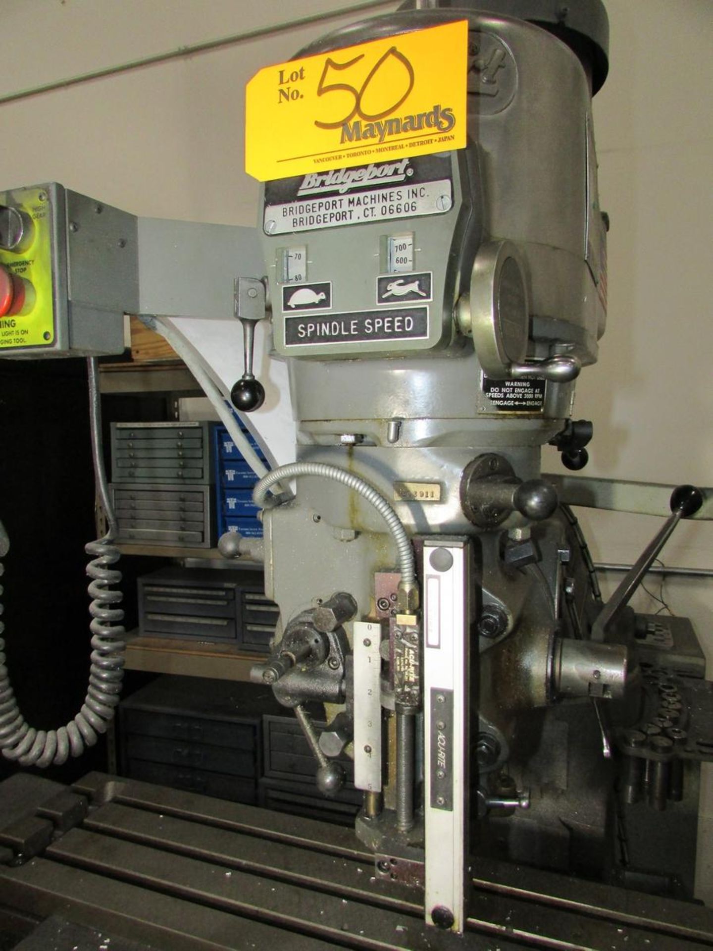 Bridgeport EZ Trak DX CNC Vertical Milling Machine - Image 12 of 15