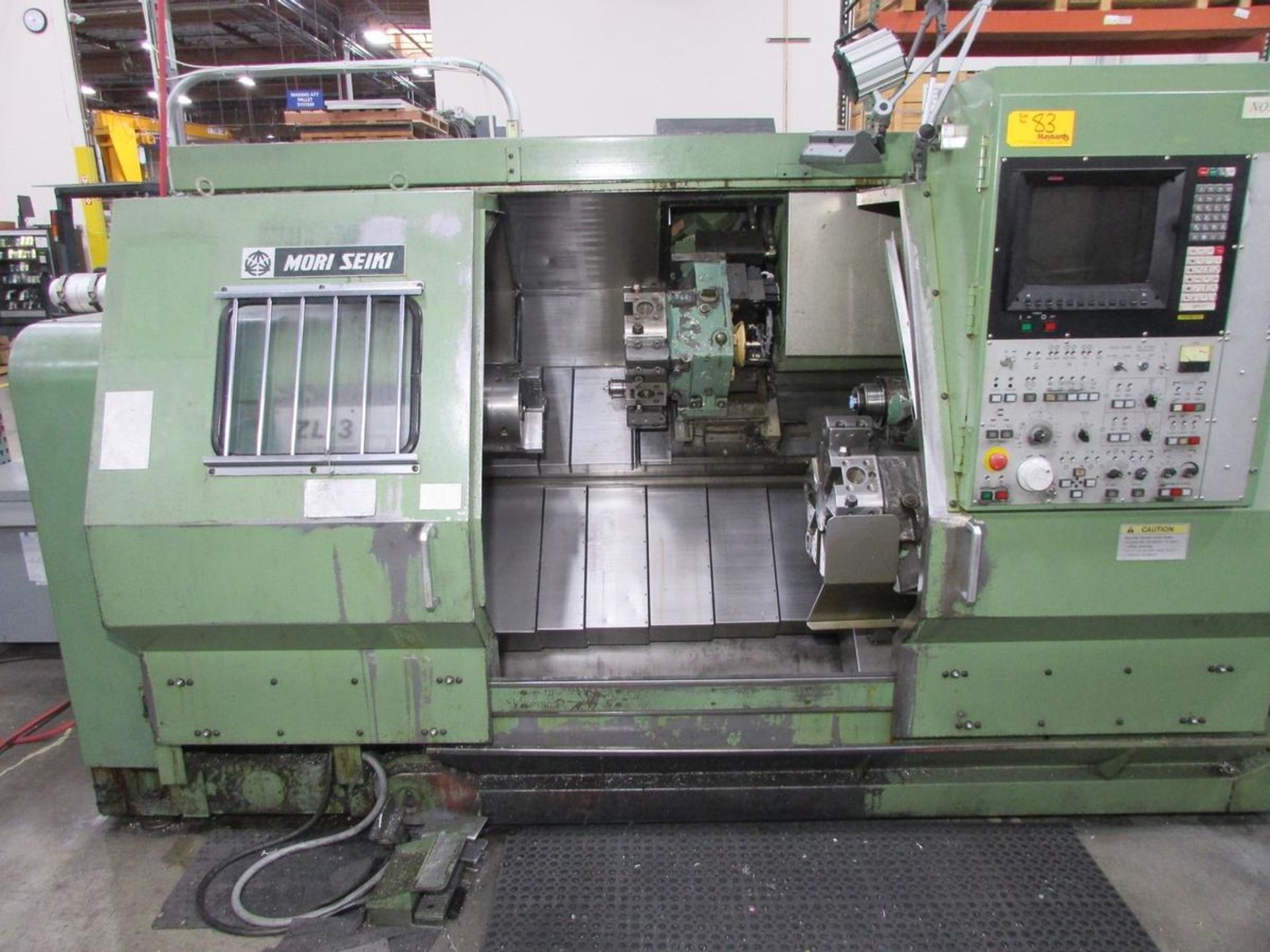 Mori Seiki ZL-3A Twin Turret CNC Turning Center - Image 4 of 22