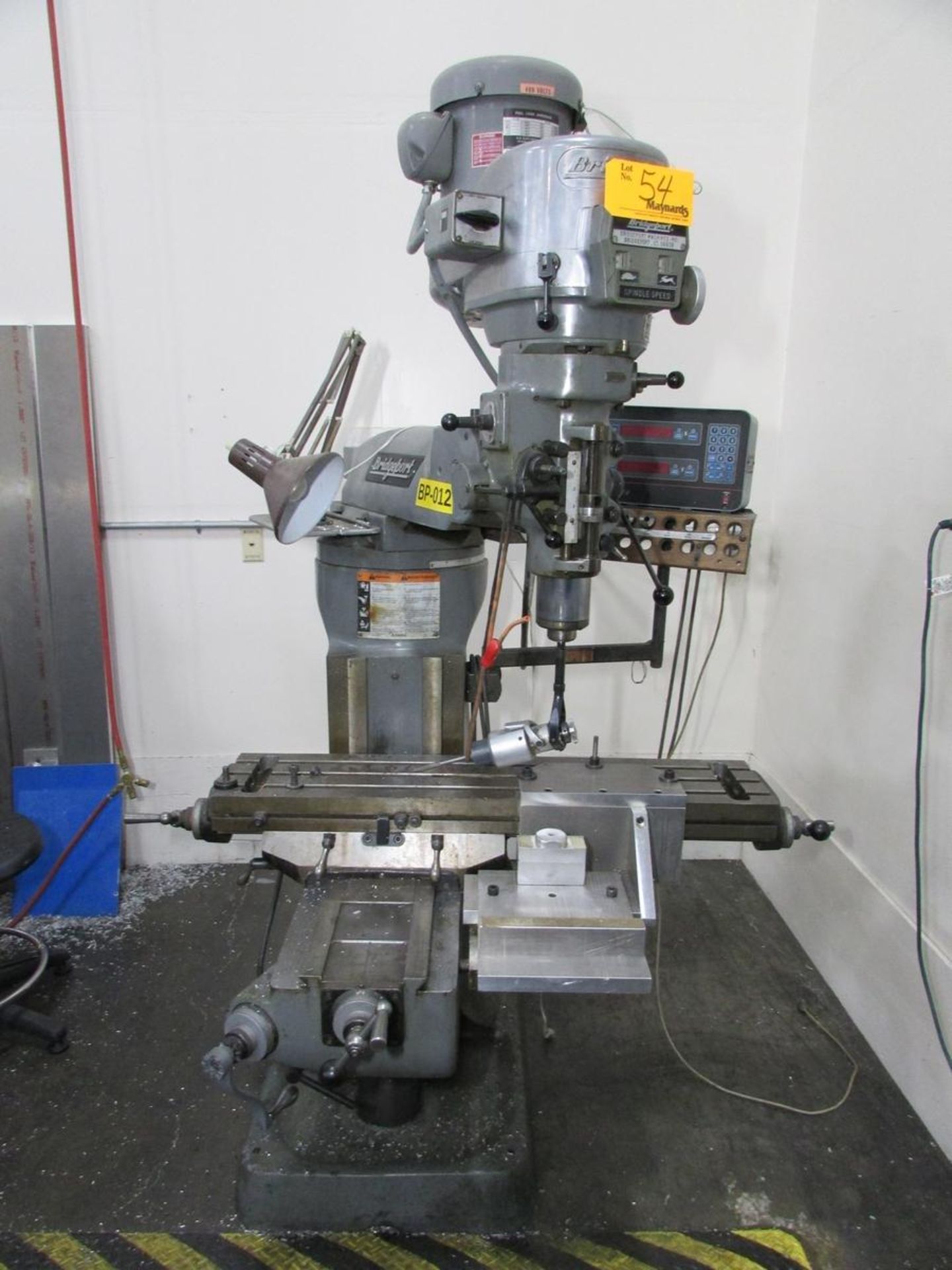 Bridgeport Vertical Milling Machine - Image 2 of 13