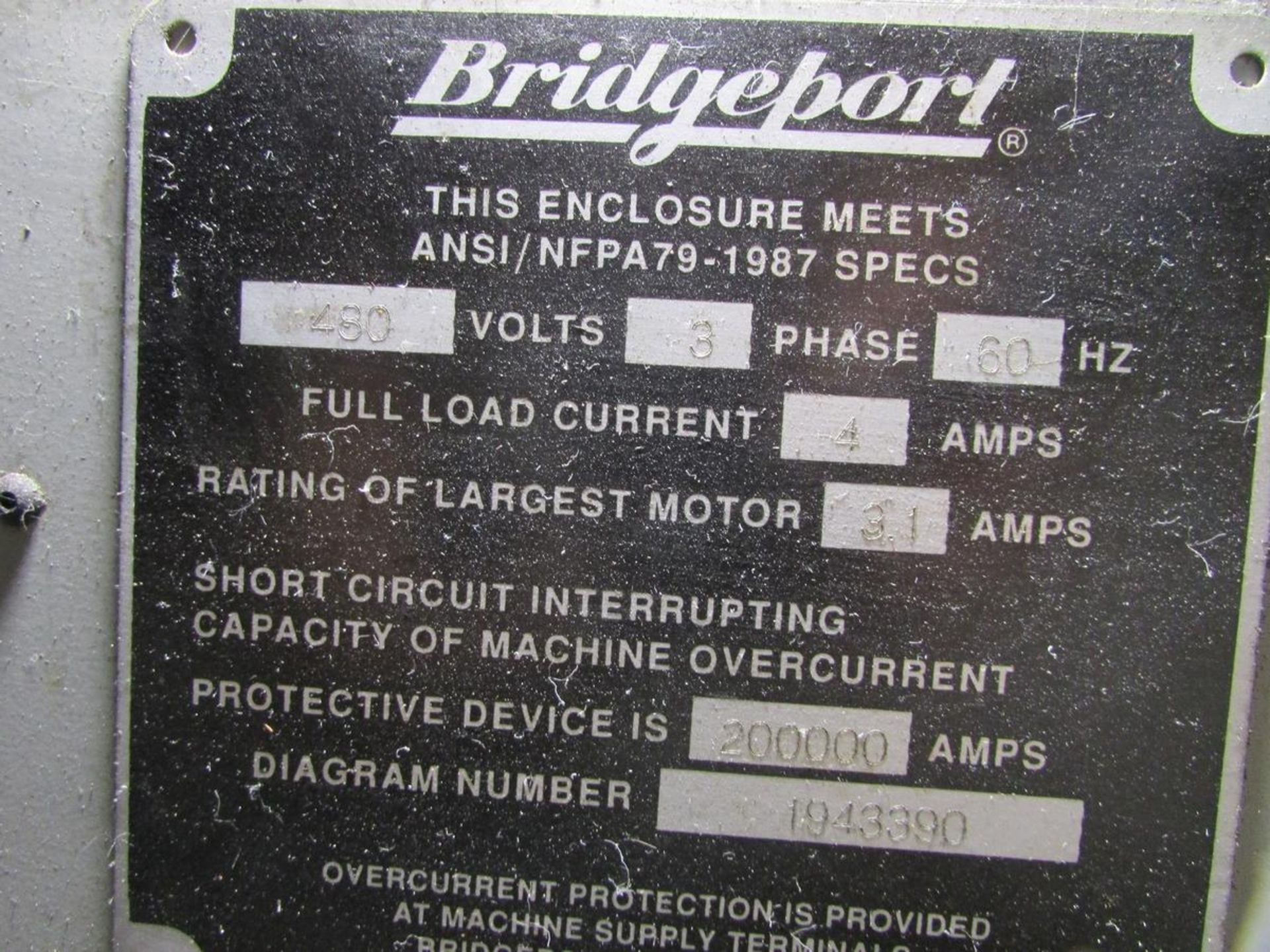 Bridgeport EZ Trak DX CNC Vertical Milling Machine - Image 15 of 15