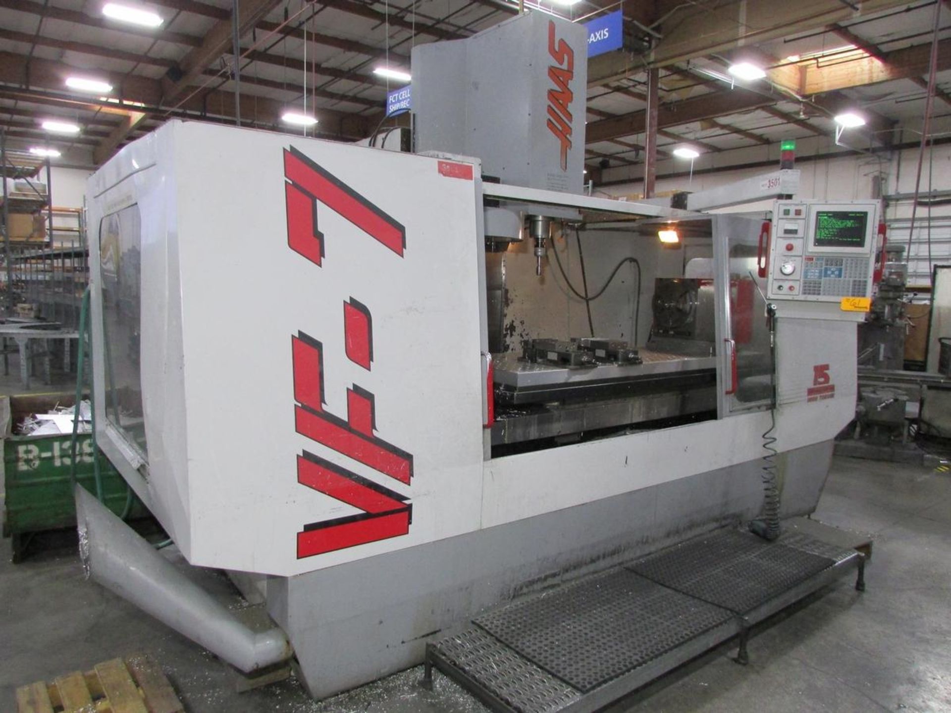 1997 Haas VF-7 4-Axis CNC Vertical Maching Center