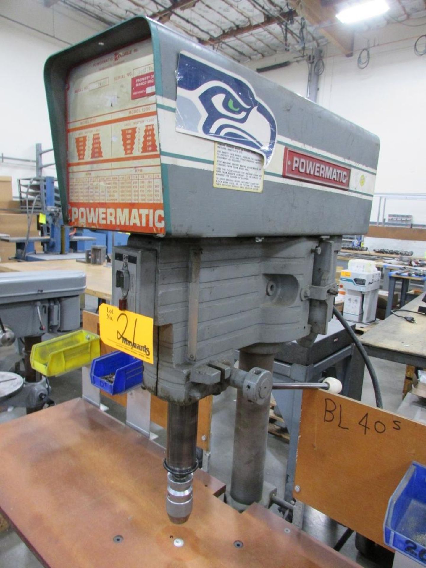 Powermatic 15" Drill Press - Image 3 of 9