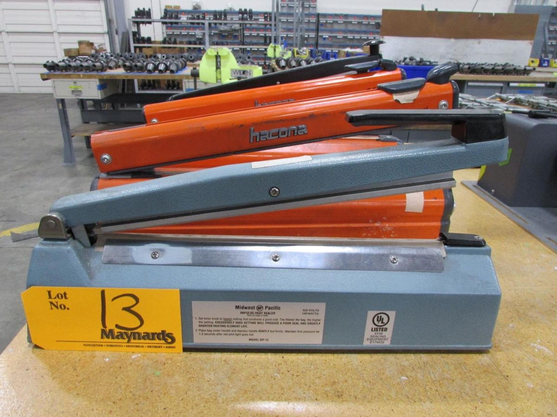 Lot of (4) Impulse Heat Sealers - Image 3 of 6