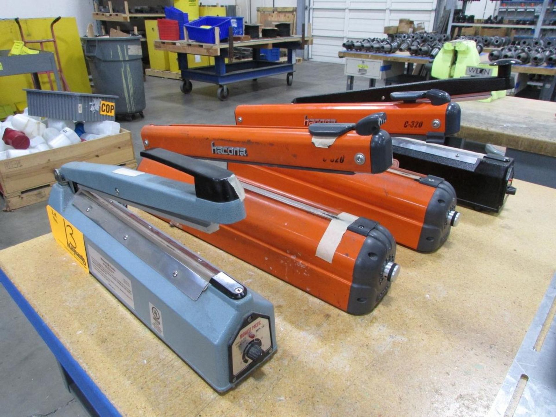 Lot of (4) Impulse Heat Sealers