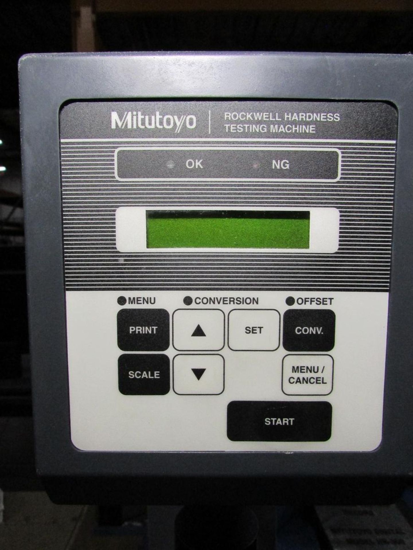 Mitutoyo HR-300 Benchtop Digital Rockwell Hardness Tester - Image 3 of 10