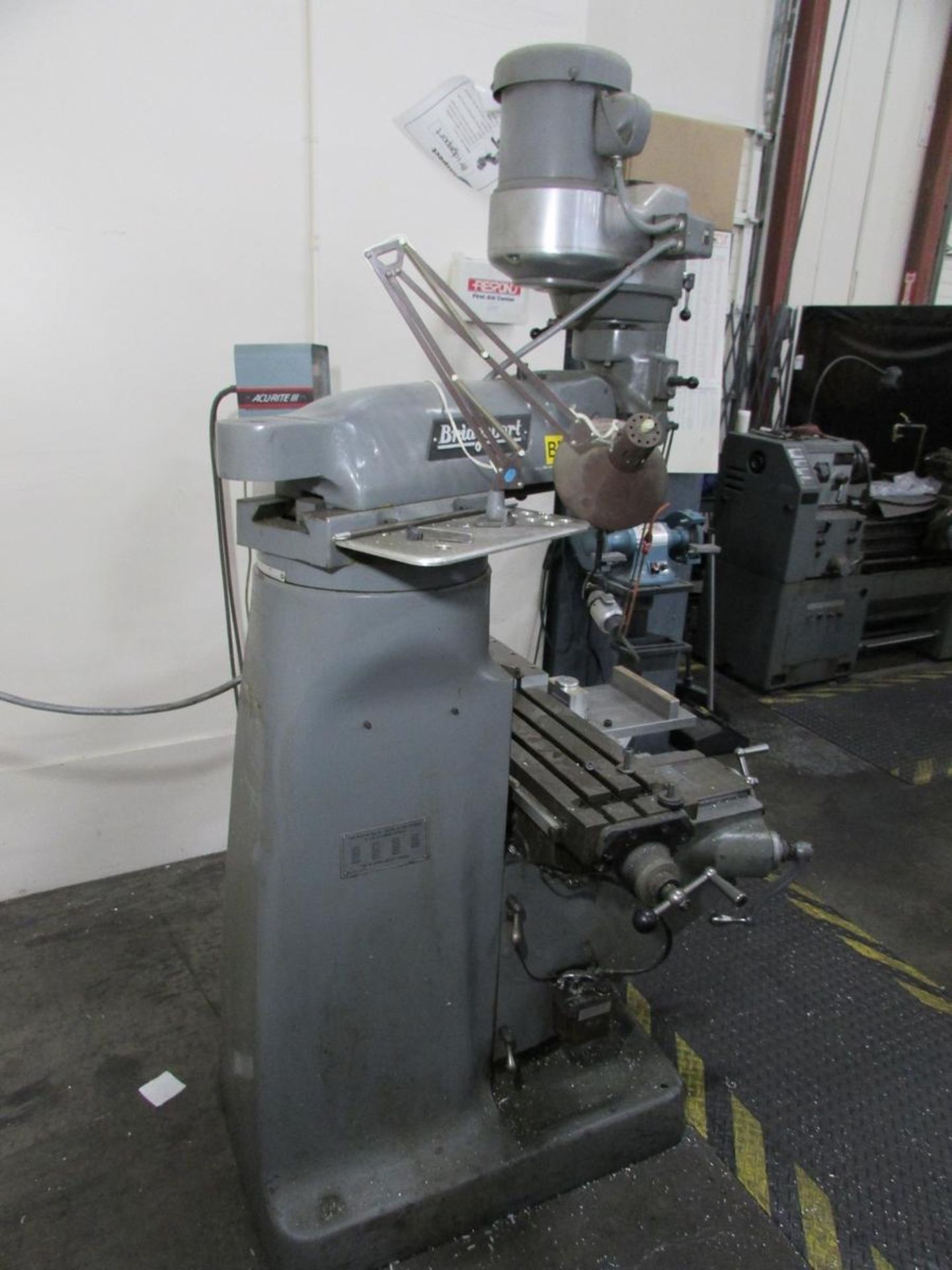 Bridgeport Vertical Milling Machine - Image 4 of 13