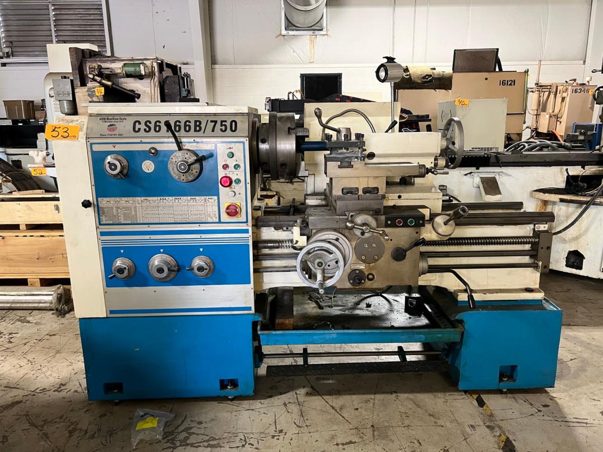 2008 ABM CS6166B/750 Lathe