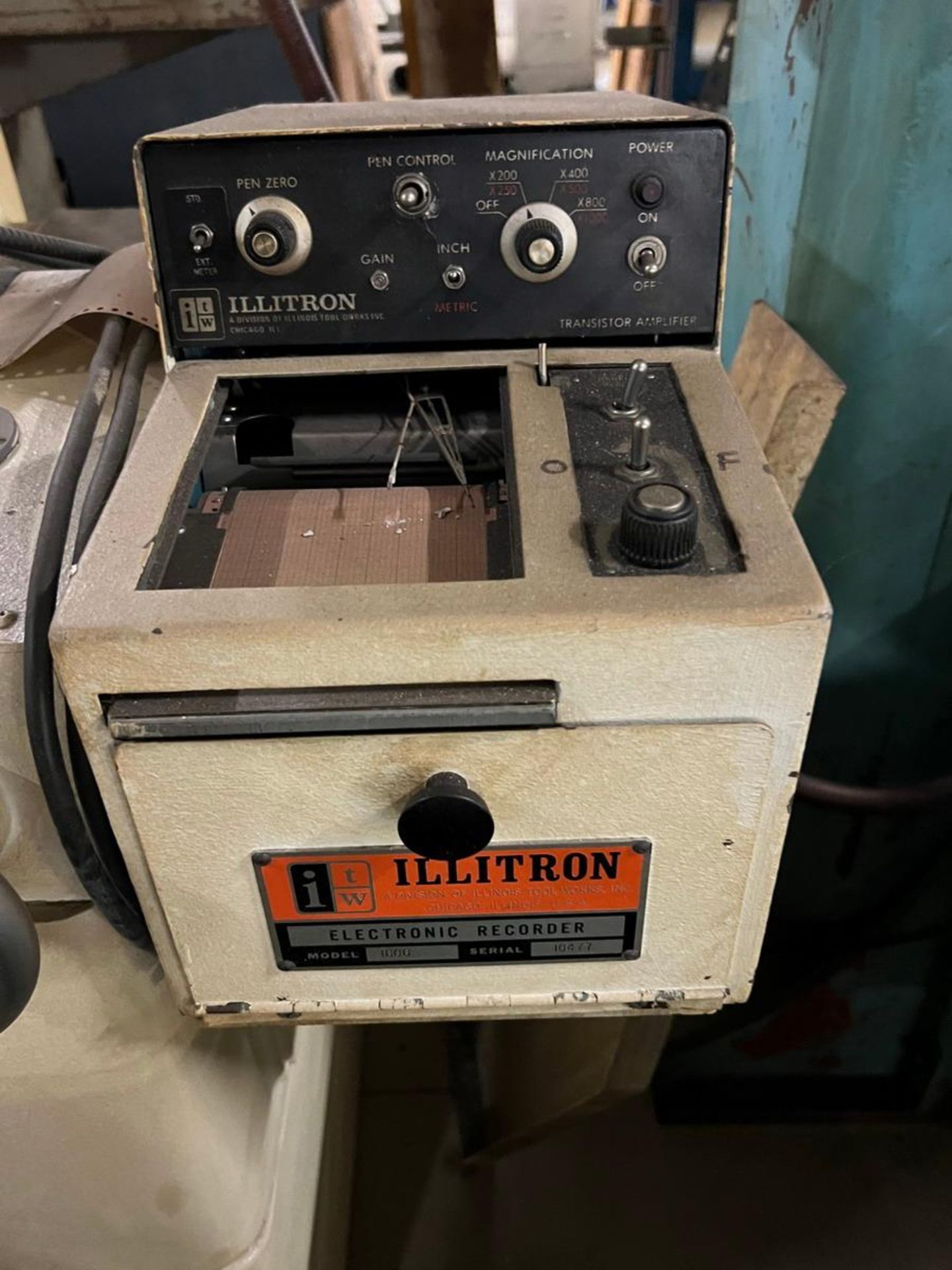 Illitron 3424B-3C Variable Involute Measuring Instrument - Image 8 of 10