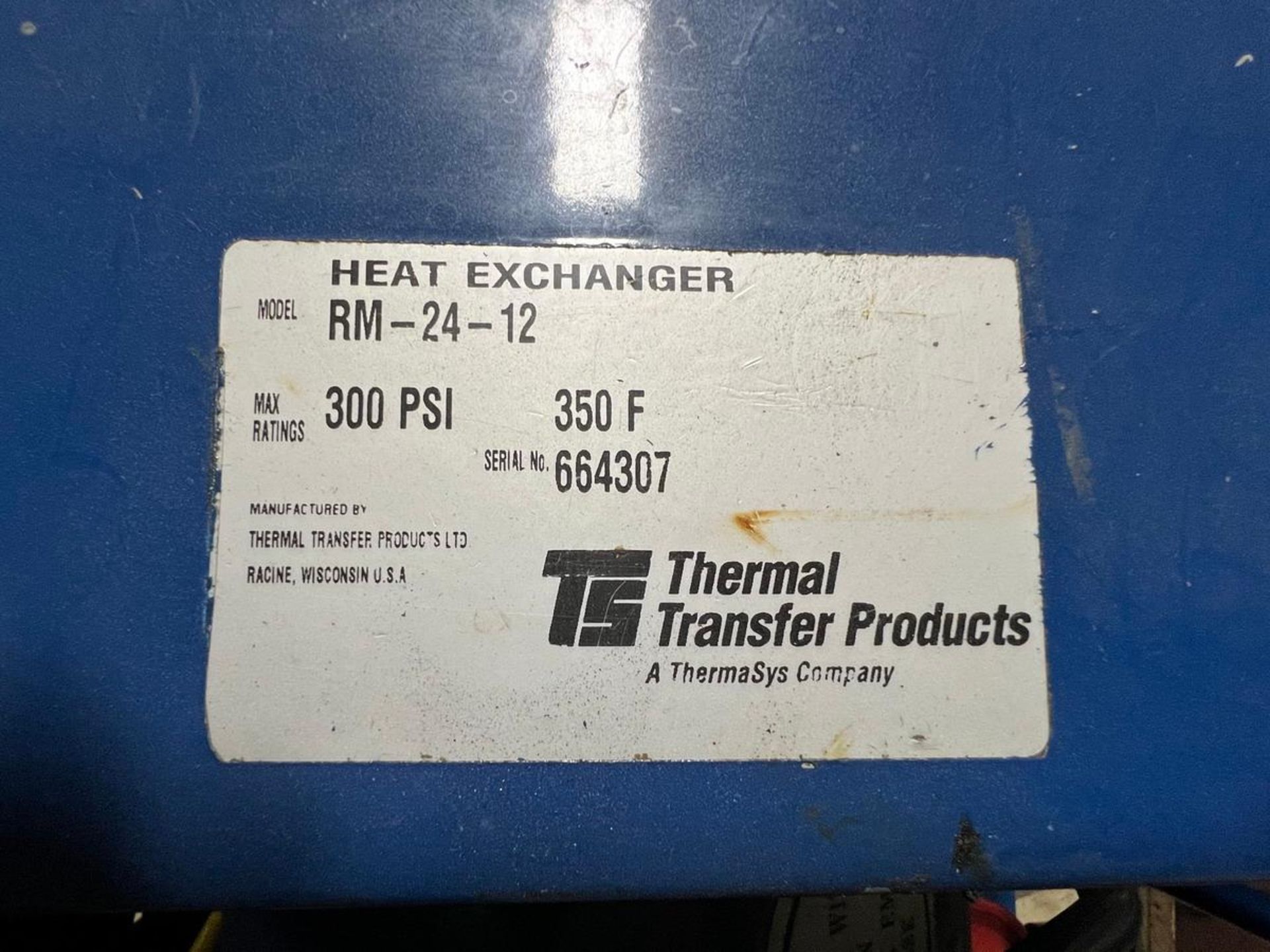 Thermal Transfer Products RM-24-12 Heat Exchanger - Image 5 of 5