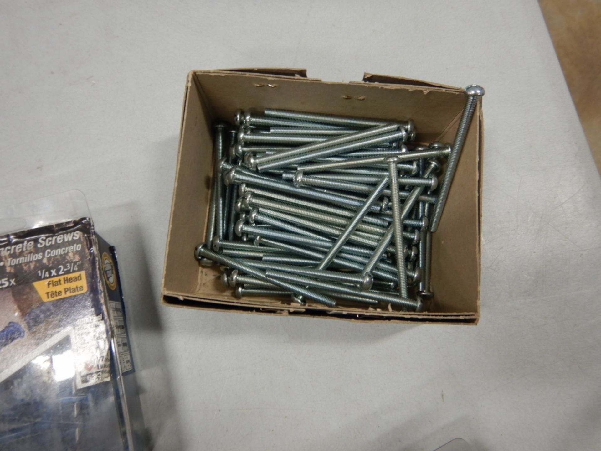 L/O ASSORTED SCREWS, HARDWARE, BOLTS, CABLE CLAMPS, ETC. - Image 5 of 5