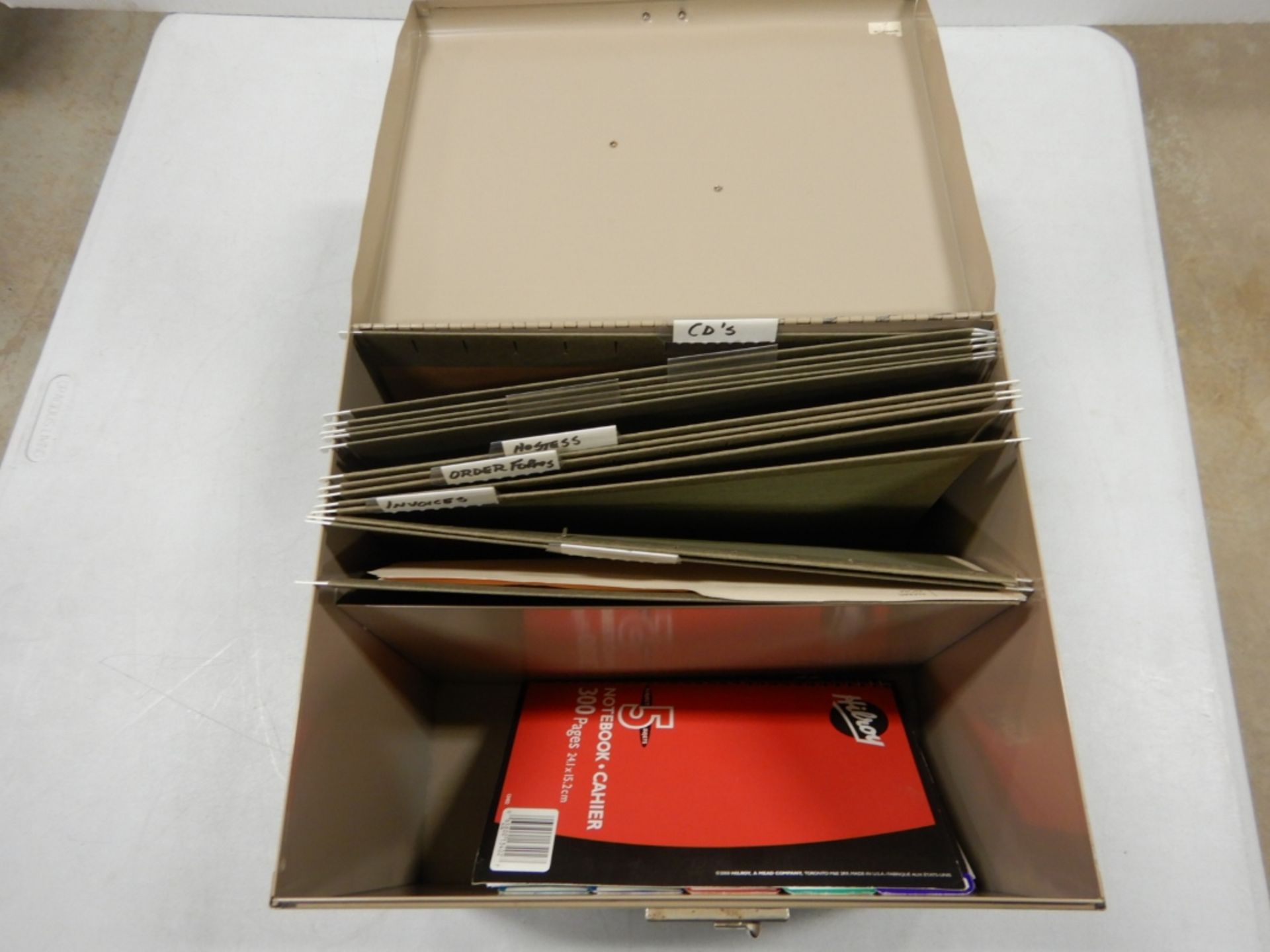 L/O ASSORTED KEY CUTTING SPECIFICATION MANUAL, LOCKOUT MANUALS, METAL FILE BOX - Image 7 of 8