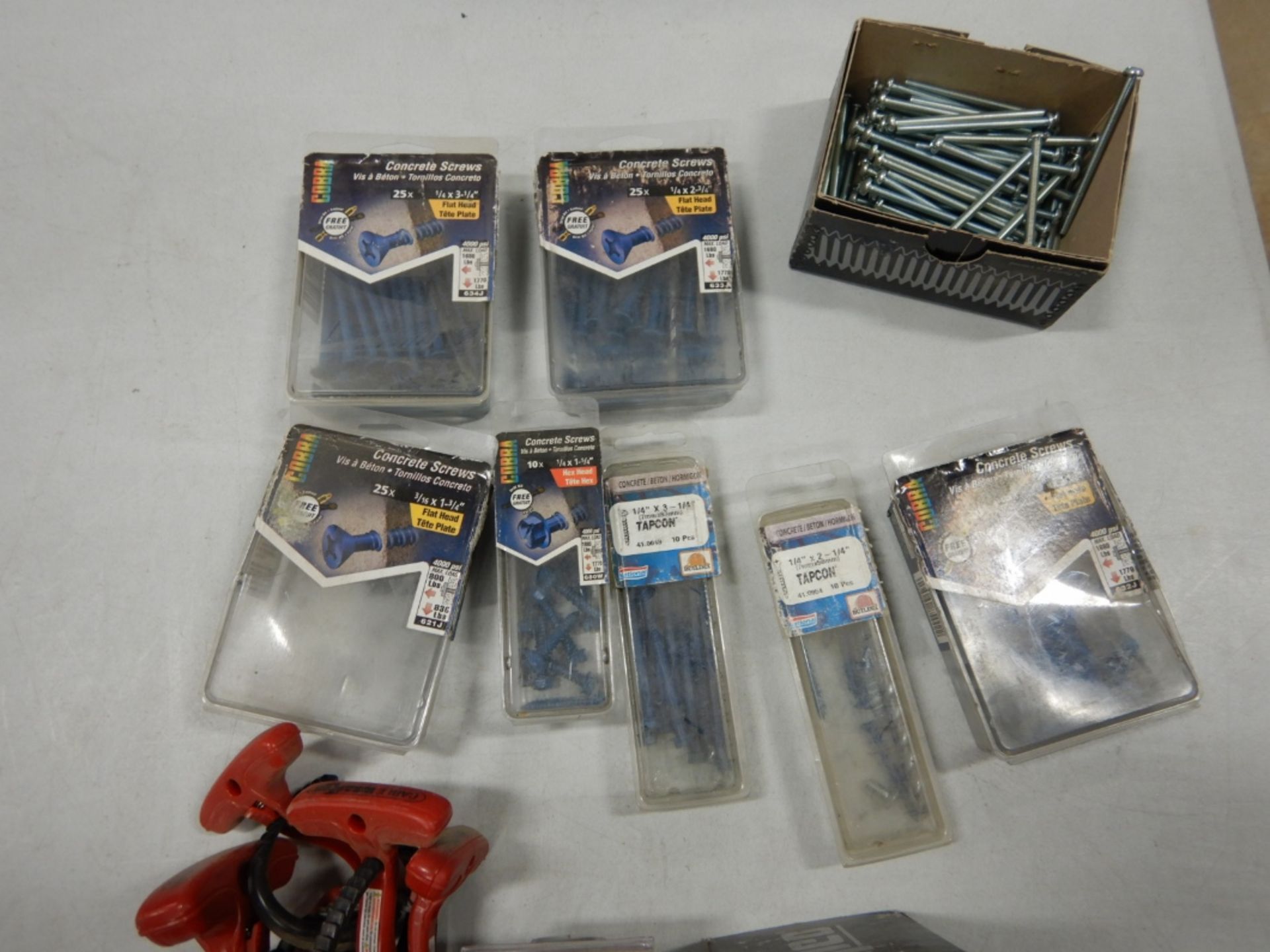 L/O ASSORTED SCREWS, HARDWARE, BOLTS, CABLE CLAMPS, ETC. - Image 4 of 5