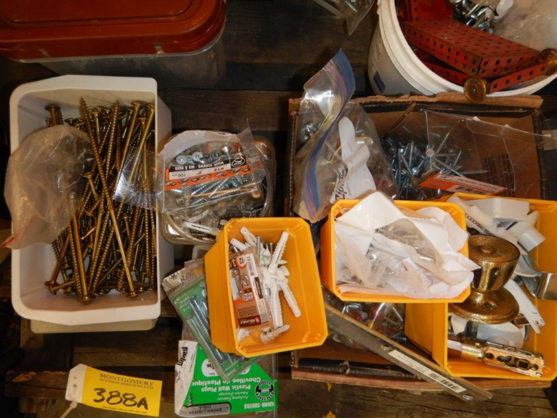 PALLET OF ASSORTED HARDWARE AND FASTENERS - Image 8 of 8