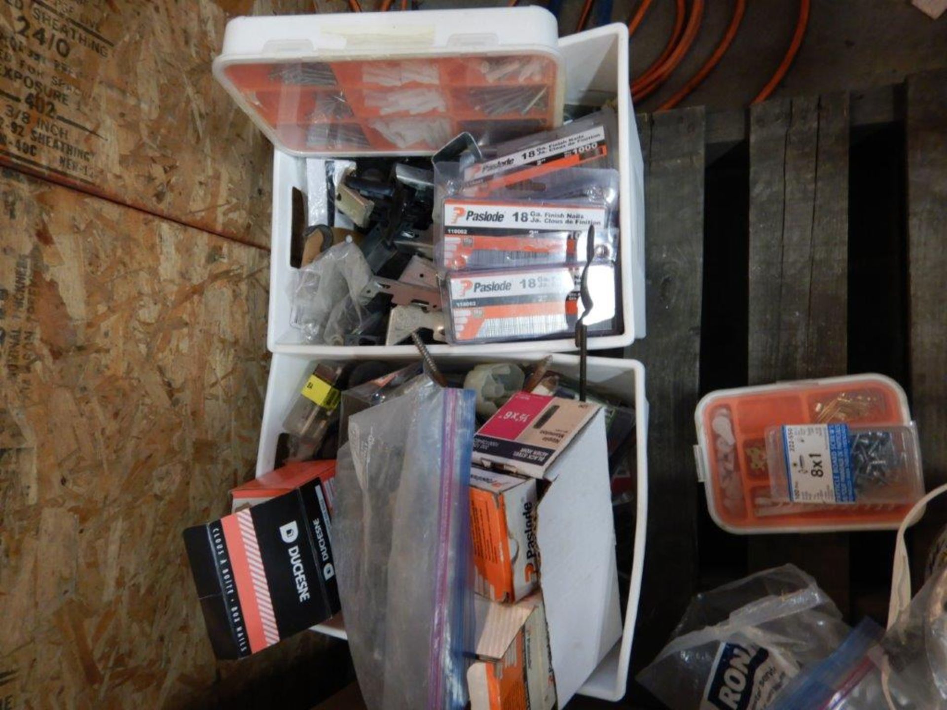 PALLET OF ASSORTED HARDWARE AND FASTENERS - Image 5 of 8