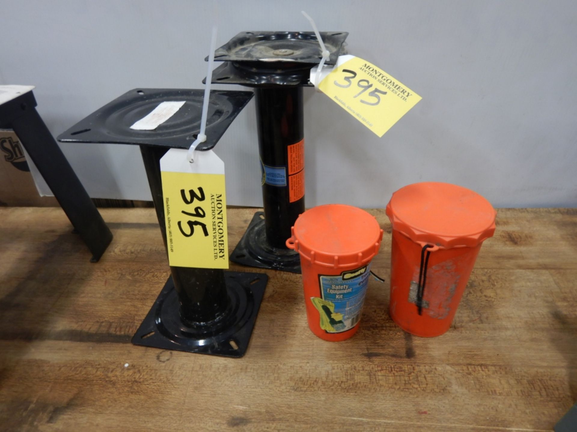 BOAT SEAT PEDESTALS AND BOAT SAFETY EQUIPMENT KITS