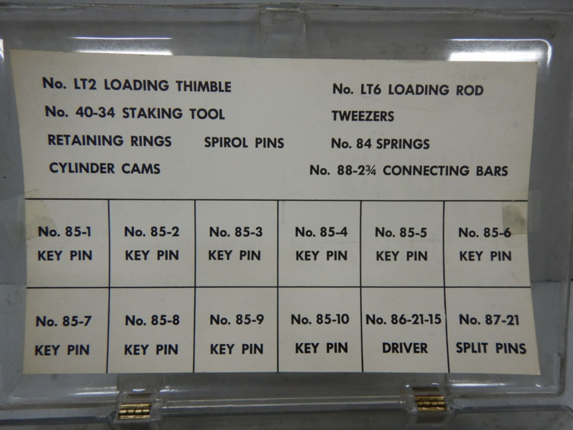 L/O ASSORTED KEYING/REKEYING KITS - Image 25 of 26