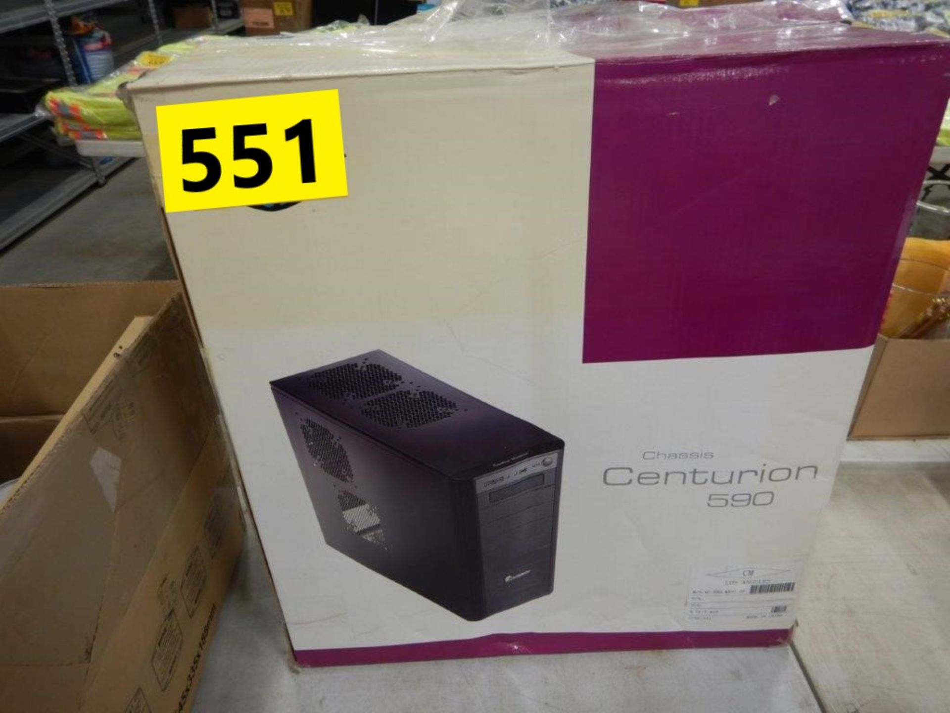 DISCOVER SECURITY CAMERA/BASE WITH CABLE, CENTURION 590 COOLER MASTER TOWER CASE - NEW IN BOX - Image 2 of 7