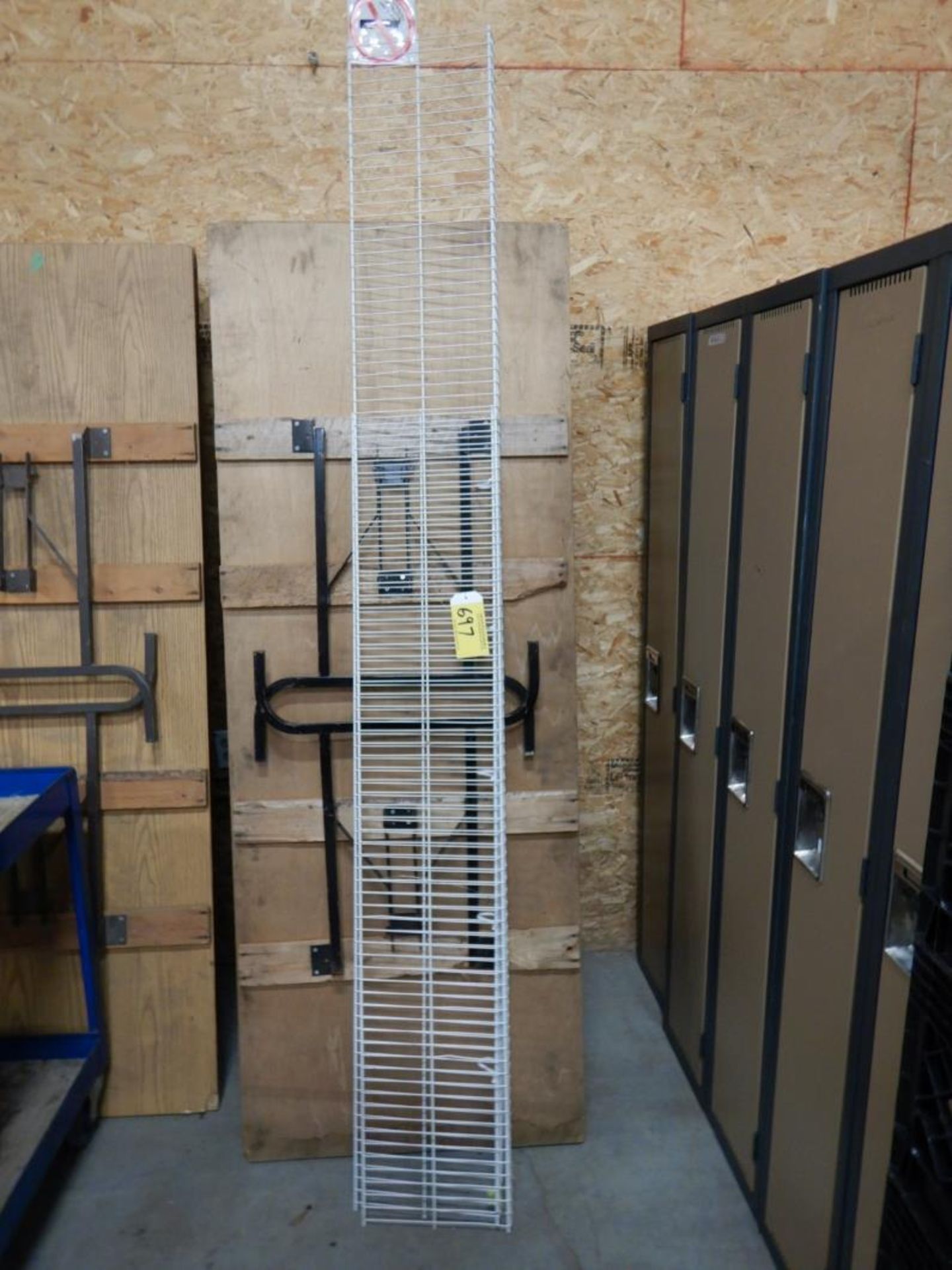 WIRE SHELVING 12INX96IN, 12INX65IN