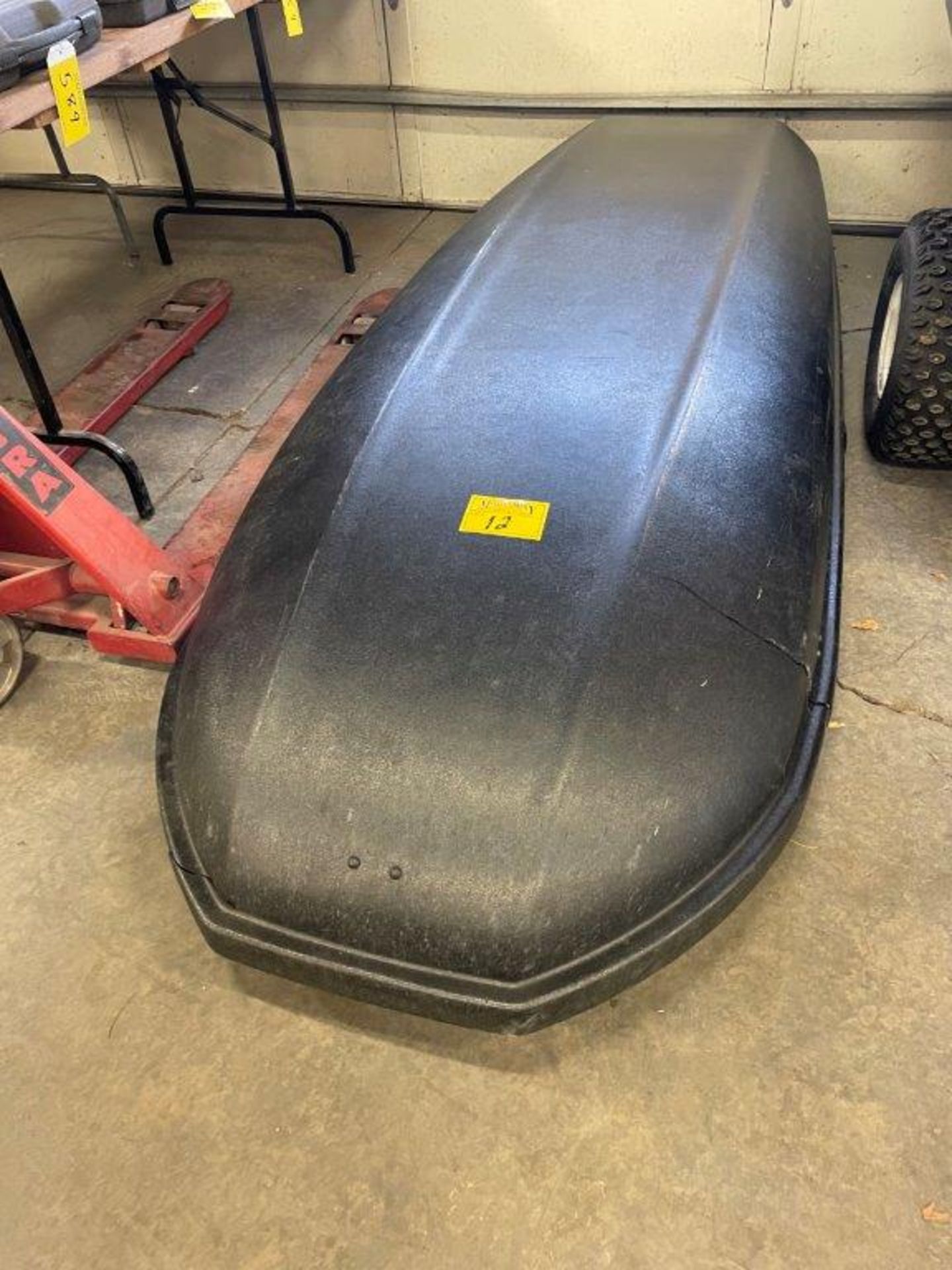 THULE ROOF MOUNT CARGO CARRIER - DAMAGED