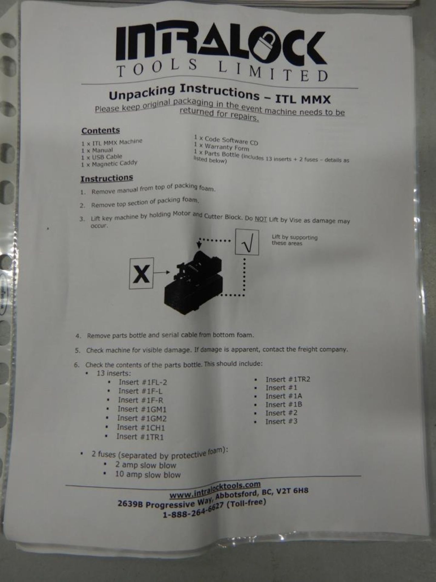 ITL MMX COMPUTERIZED KEY MACHINCE S/N 2138 (NEW IN BOX) - Image 14 of 17