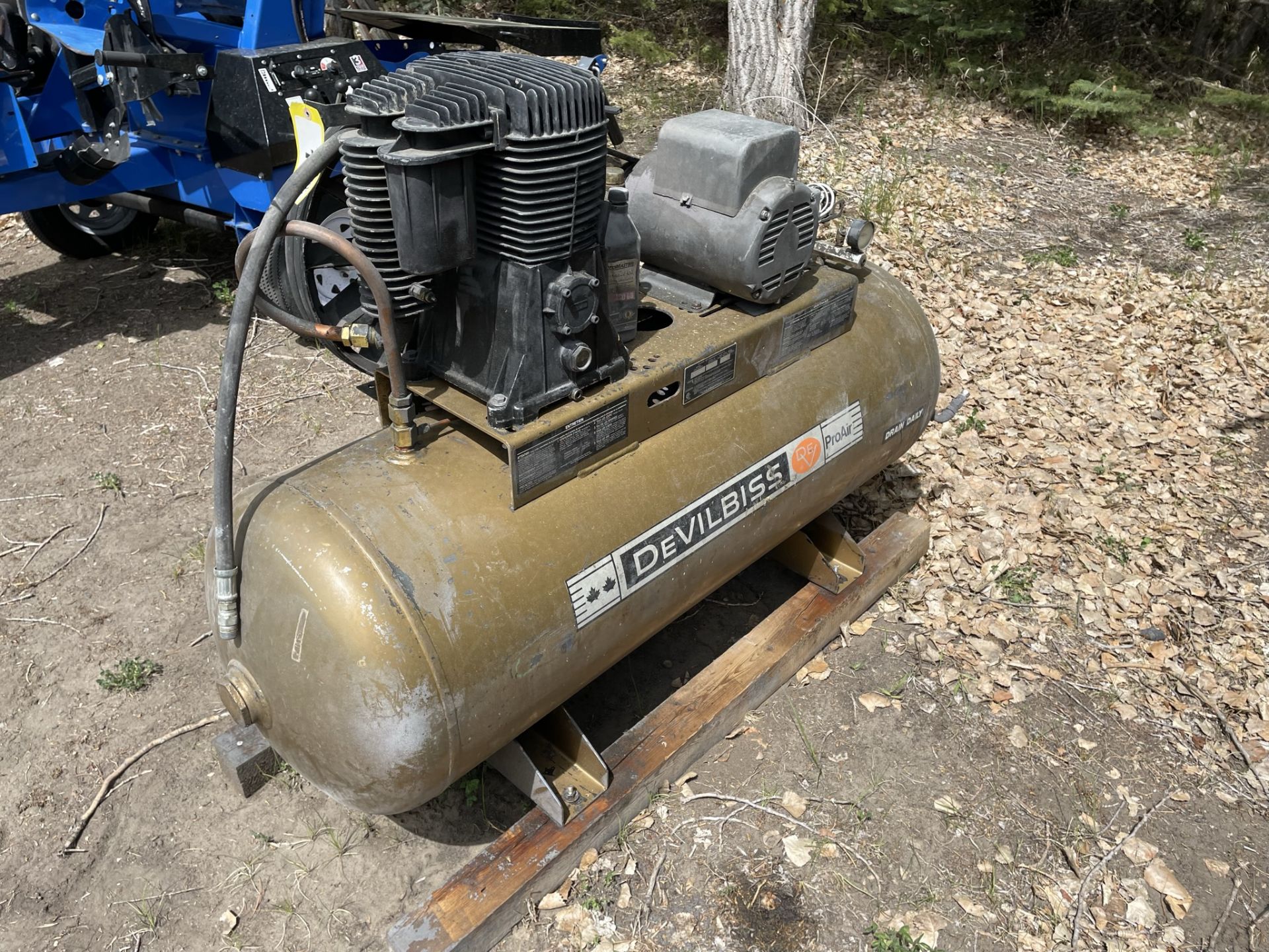 DEVILBISS PRO AIR SDC-55583 HORIZ. AIR COMPRESSOR, 175 PSI - Image 3 of 12