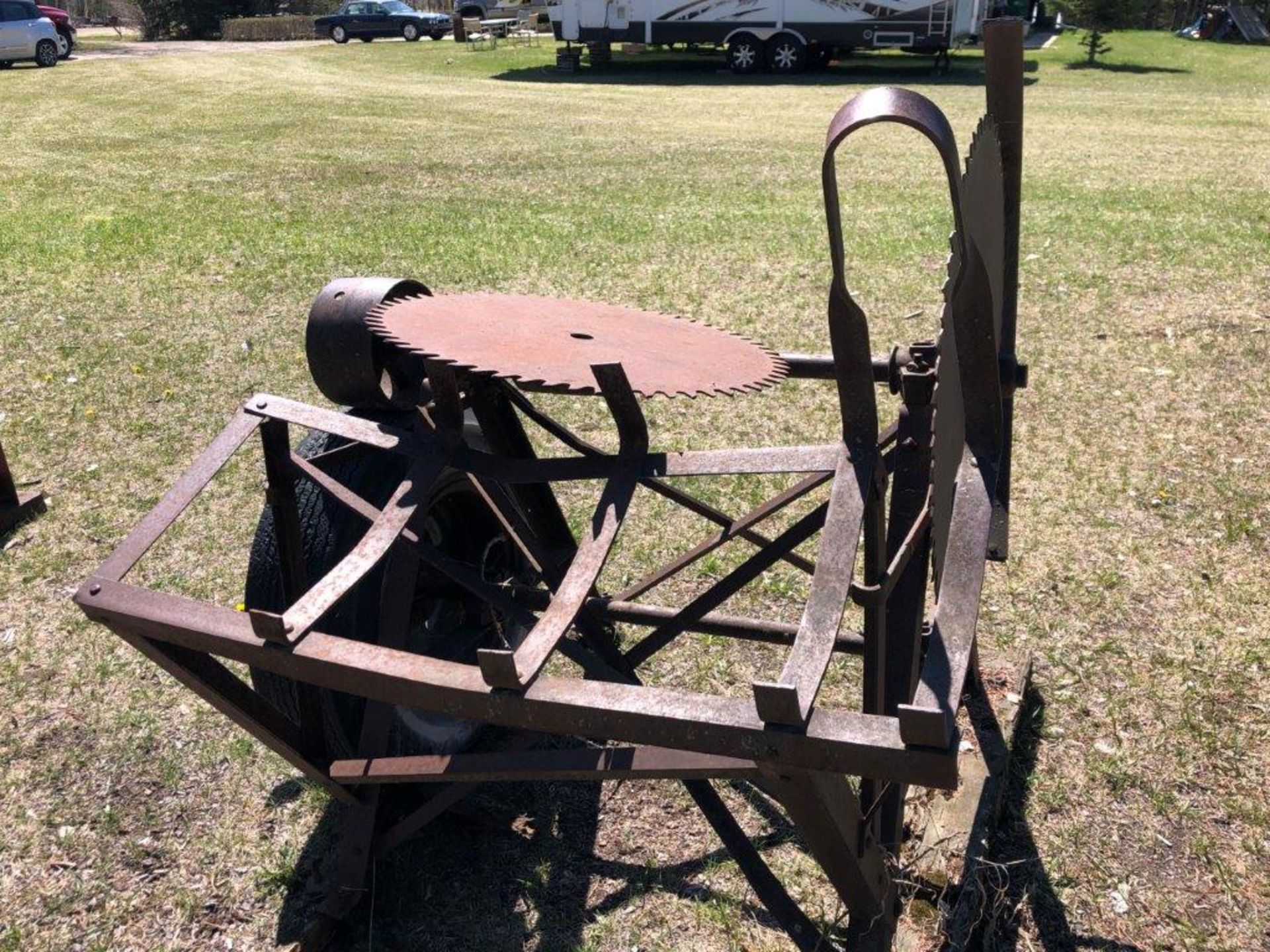 ANTIQUE SAWMILL, PTO DRIVE, (NEEDS REPAIR) - Image 4 of 4