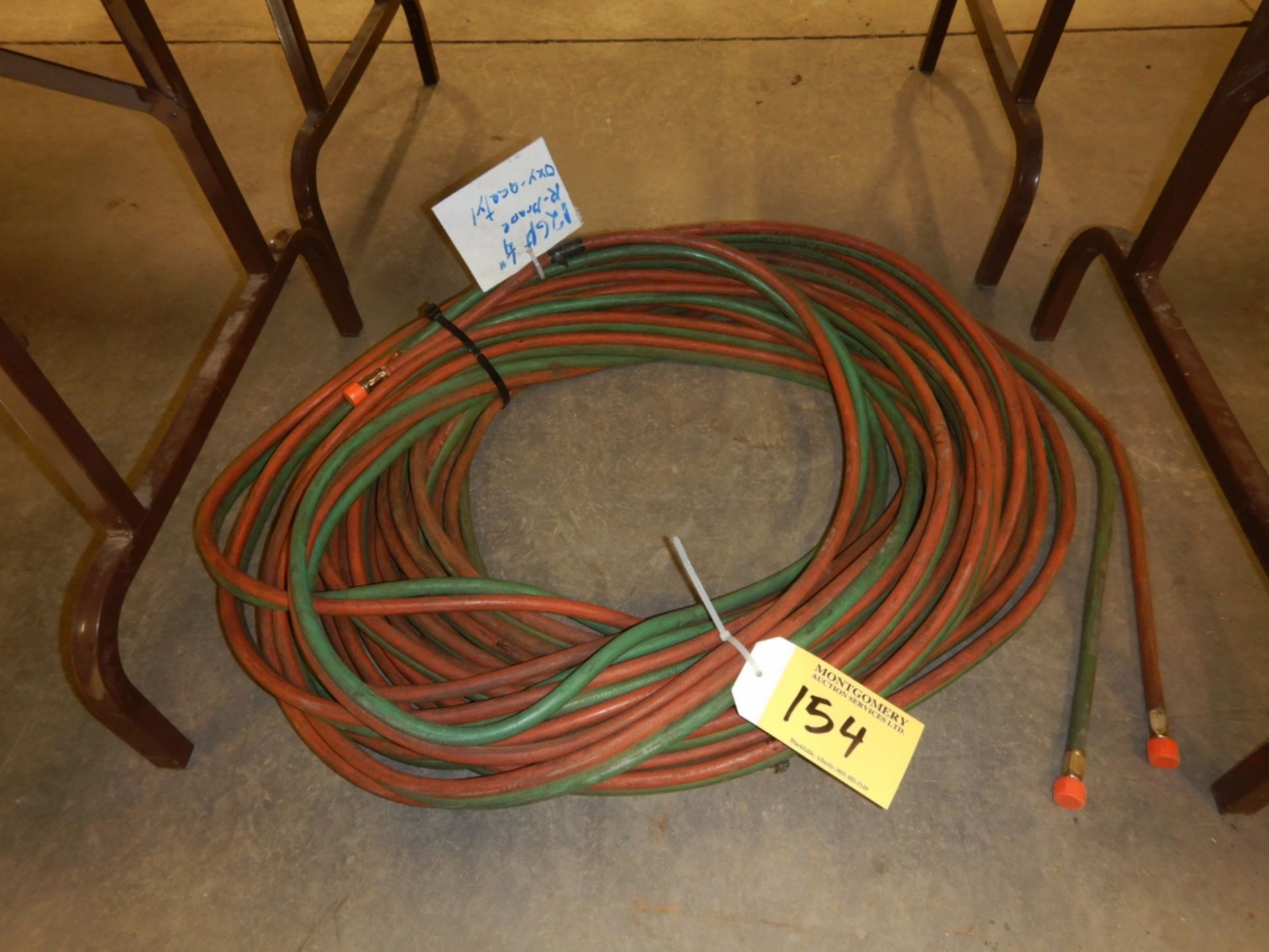 126FT 1/4 INCH R GRADE OXY/ACC HOSE