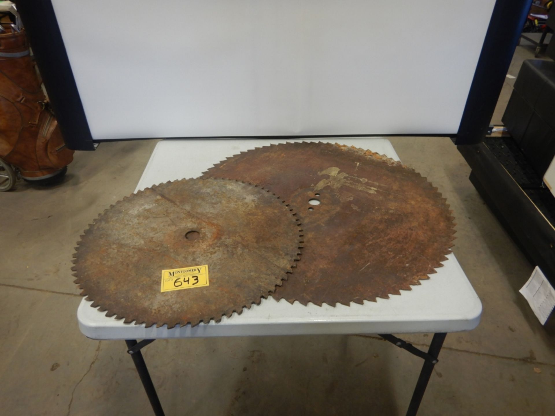 23IN BUZZ SAW BLADE AND 30IN BUZZ SAW BLADE - Image 2 of 2