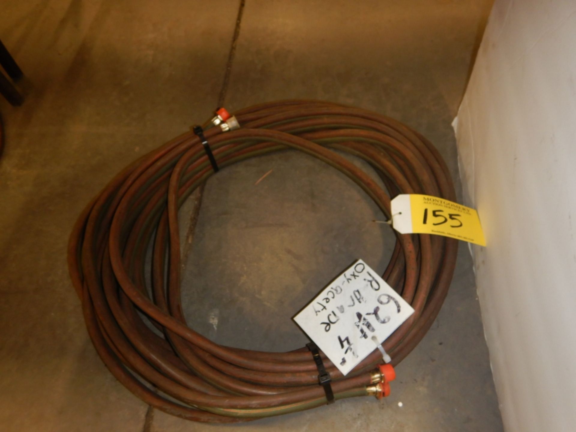 62FT 1/4 INCH R GRADE OXY/ACC HOSE - Image 2 of 3