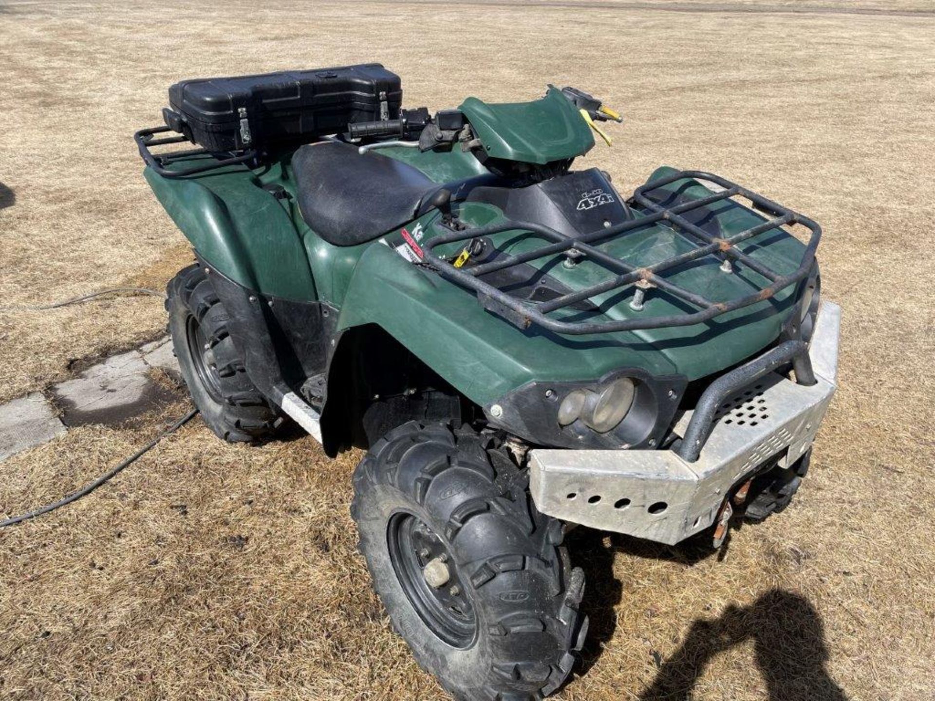 2007 KAWASAKI BRUTE FORCE 750 ATV 4X4 AUTO, RECENT CARB CLEAN, NEW BATTERY, 1762 KM'S SHOWING